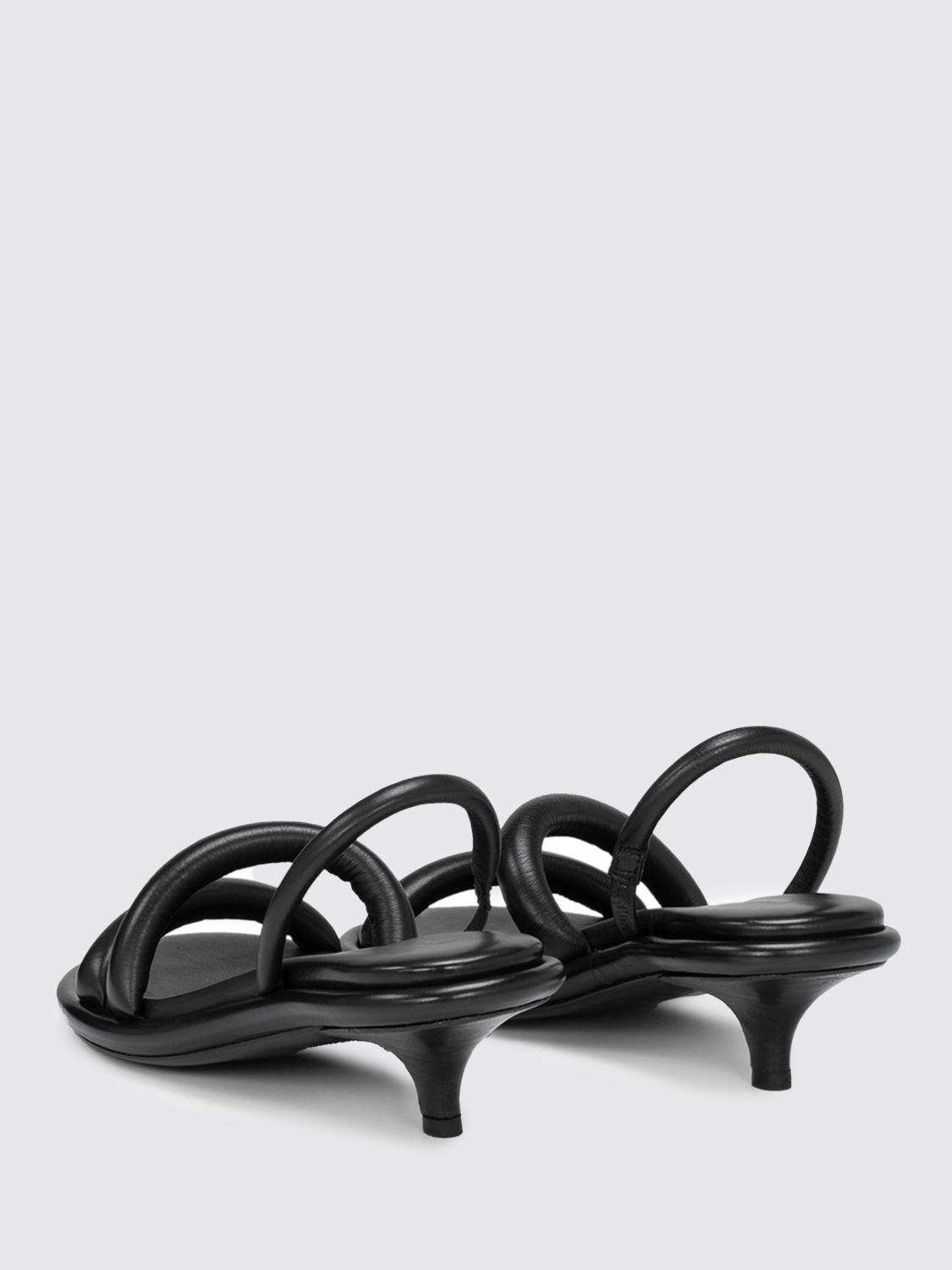 MARSÈLL FLAT SANDAL: Flat sandals woman Marsell, Black - Img 3