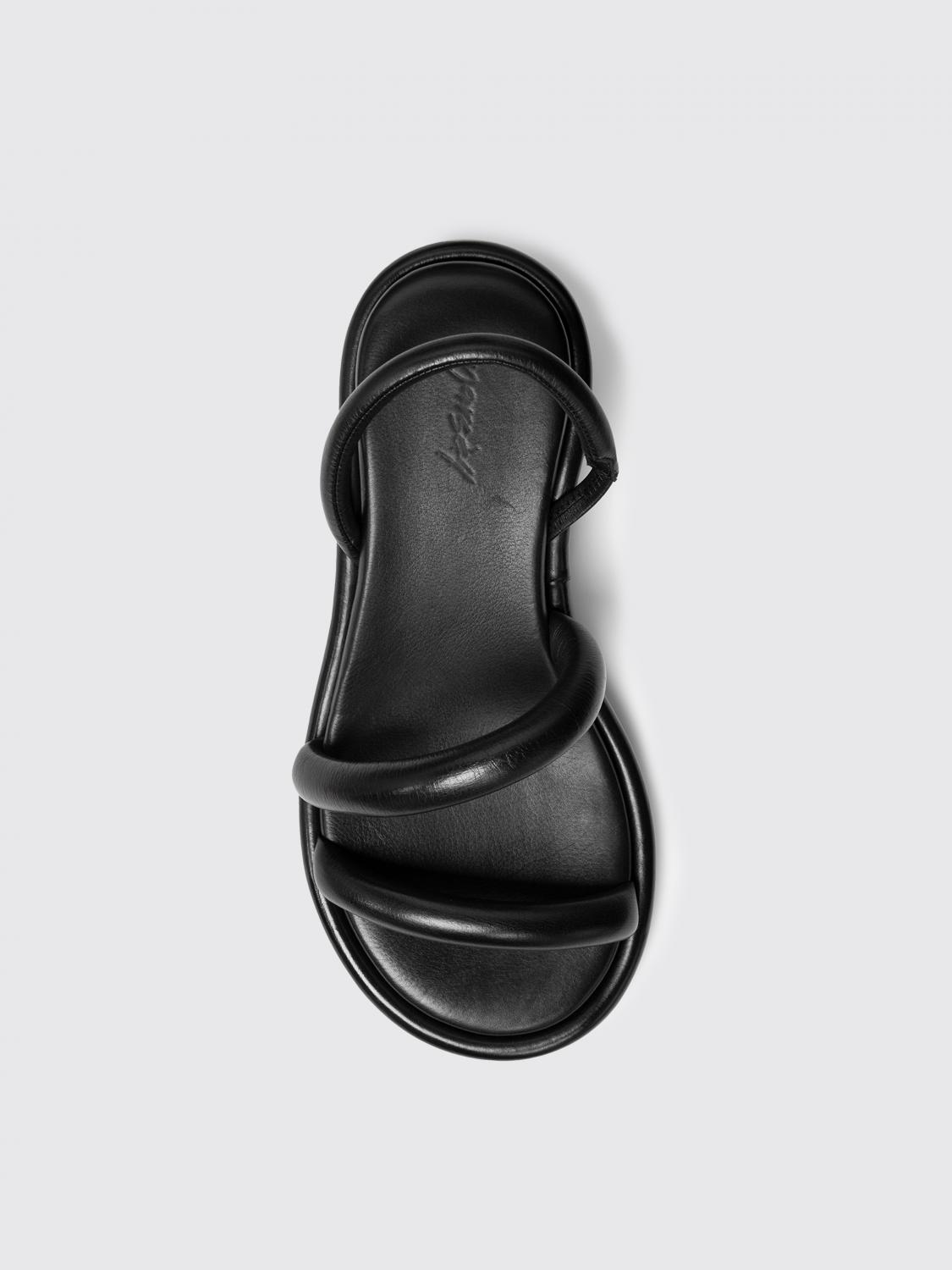 MARSÈLL FLAT SANDAL: Flat sandals woman Marsell, Black - Img 4