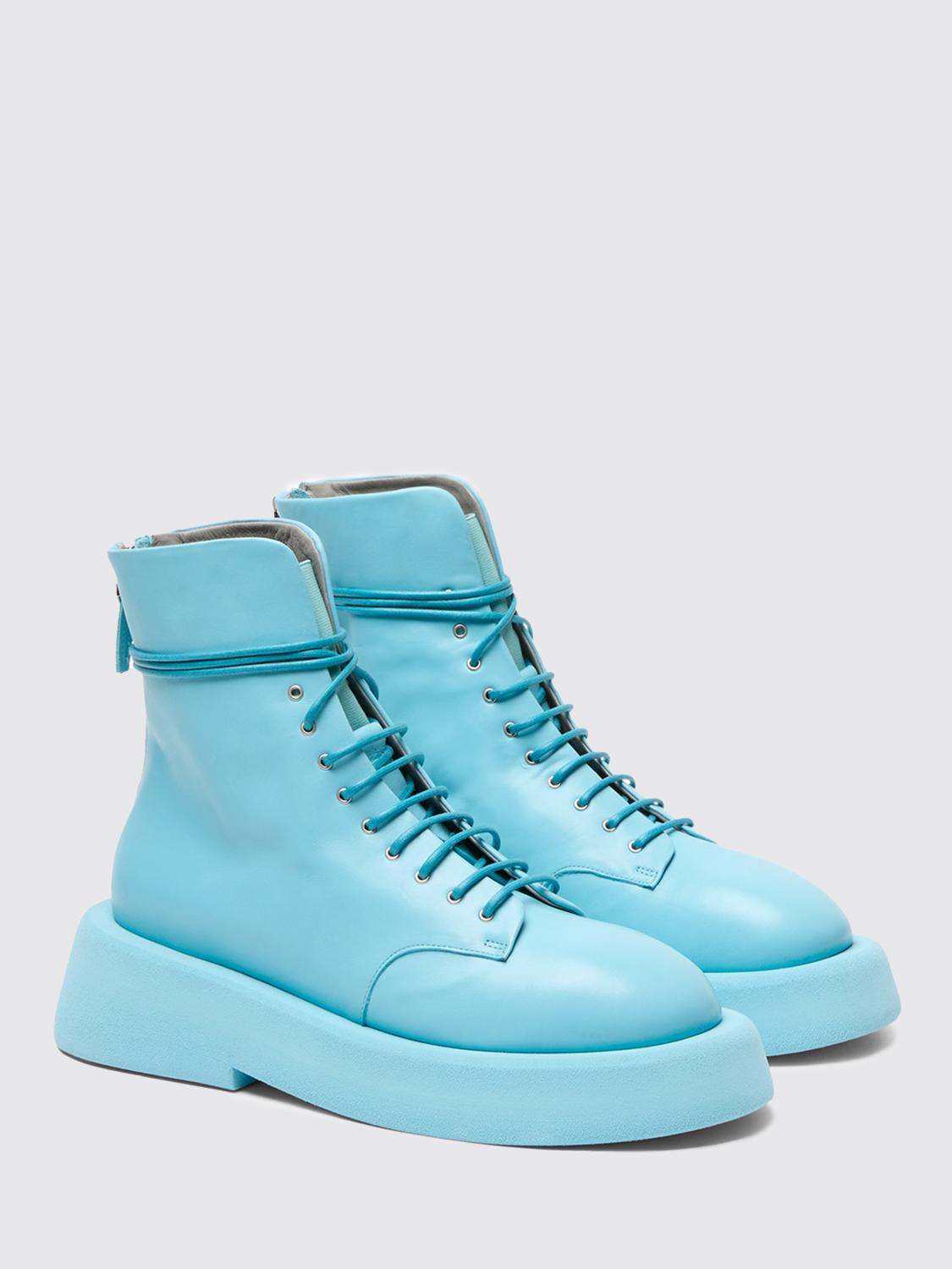 MARSÈLL BOTINES PLANOS: Botas mujer Marsell, Azul Oscuro - Img 2