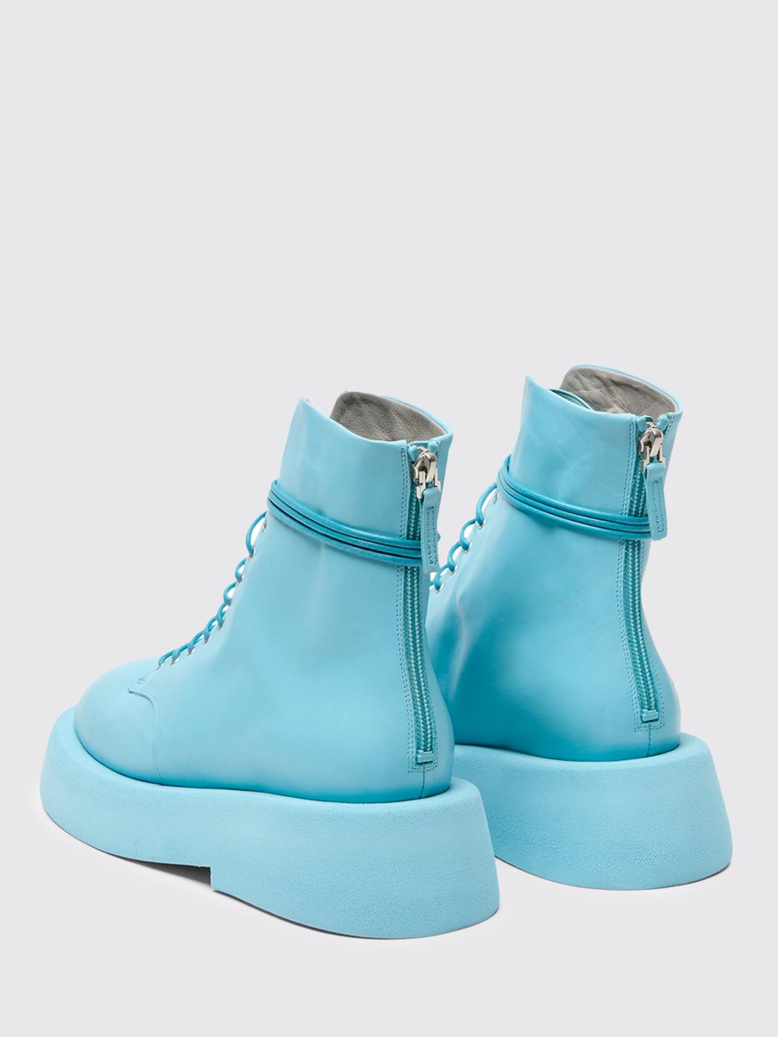 MARSÈLL BOTINES PLANOS: Botas mujer Marsell, Azul Oscuro - Img 3