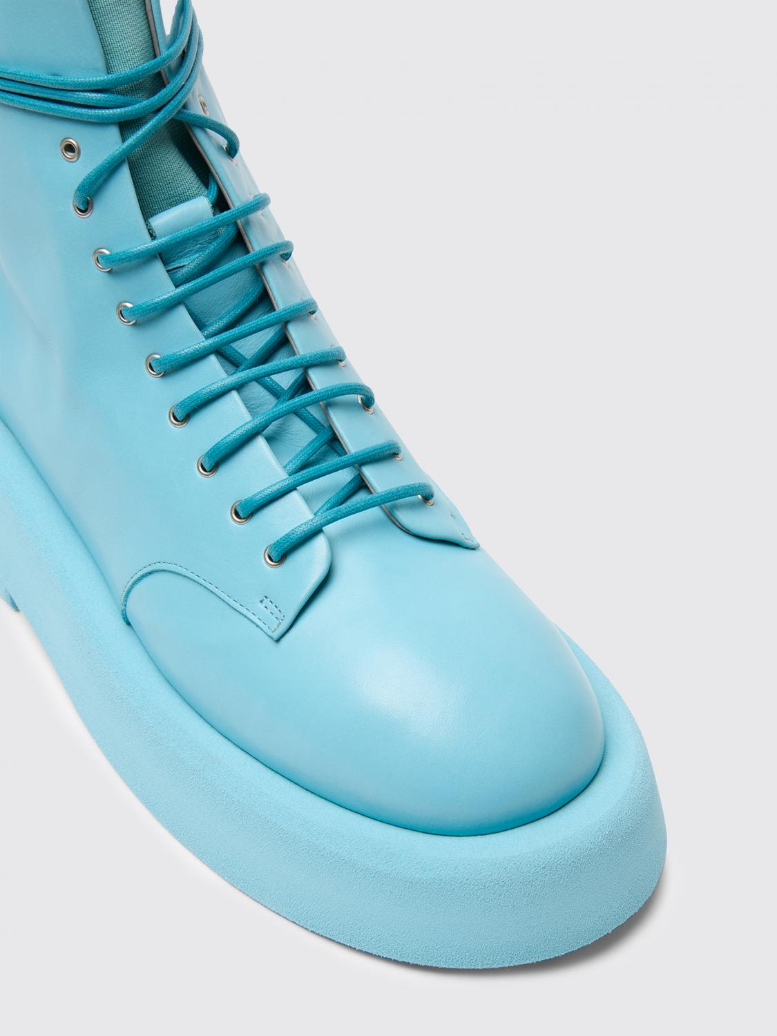MARSÈLL BOTINES PLANOS: Botas mujer Marsell, Azul Oscuro - Img 4