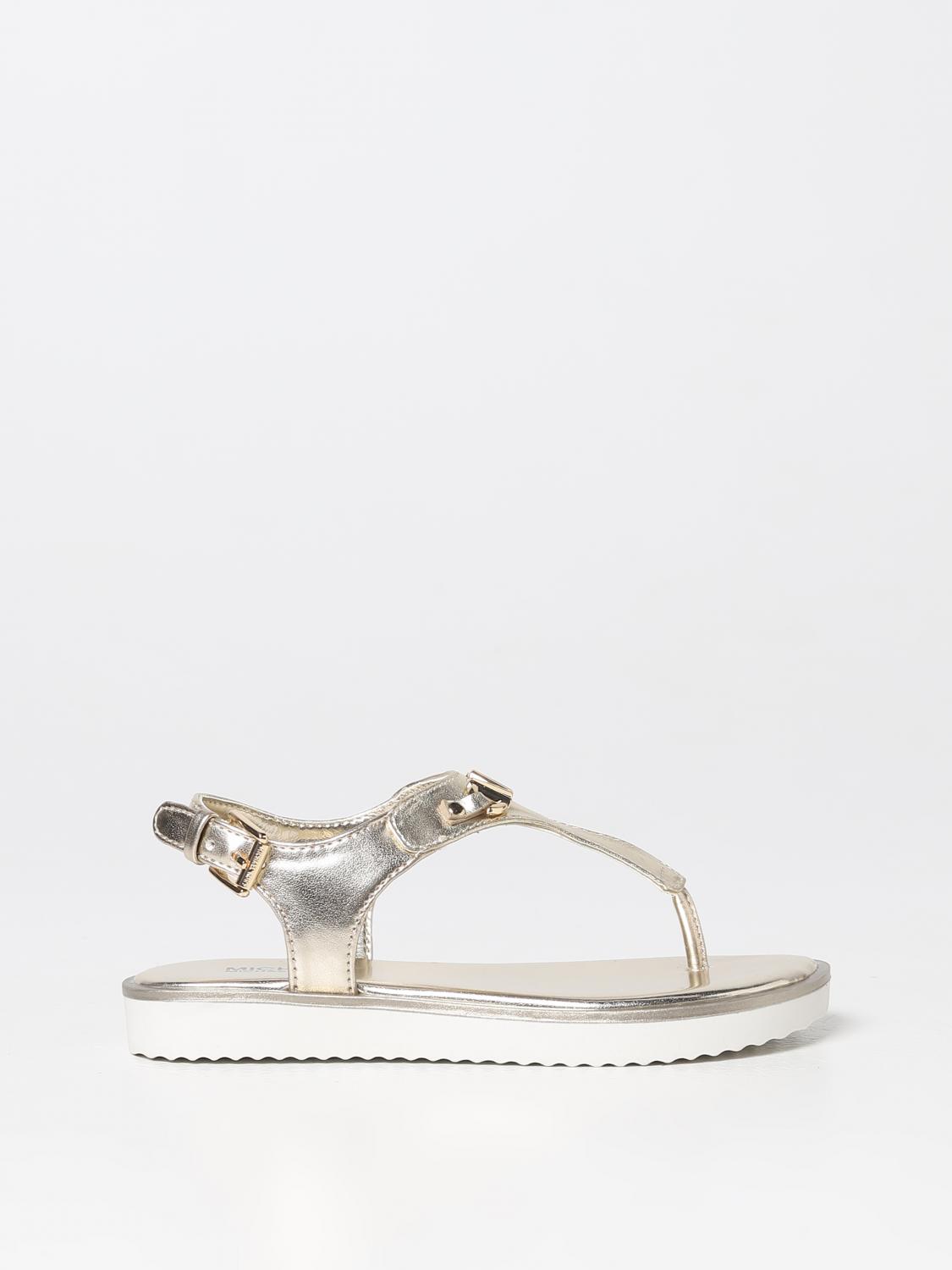 MICHAEL KORS ZAPATOS: Zapatos niños Michael Kors, Oro - Img 1