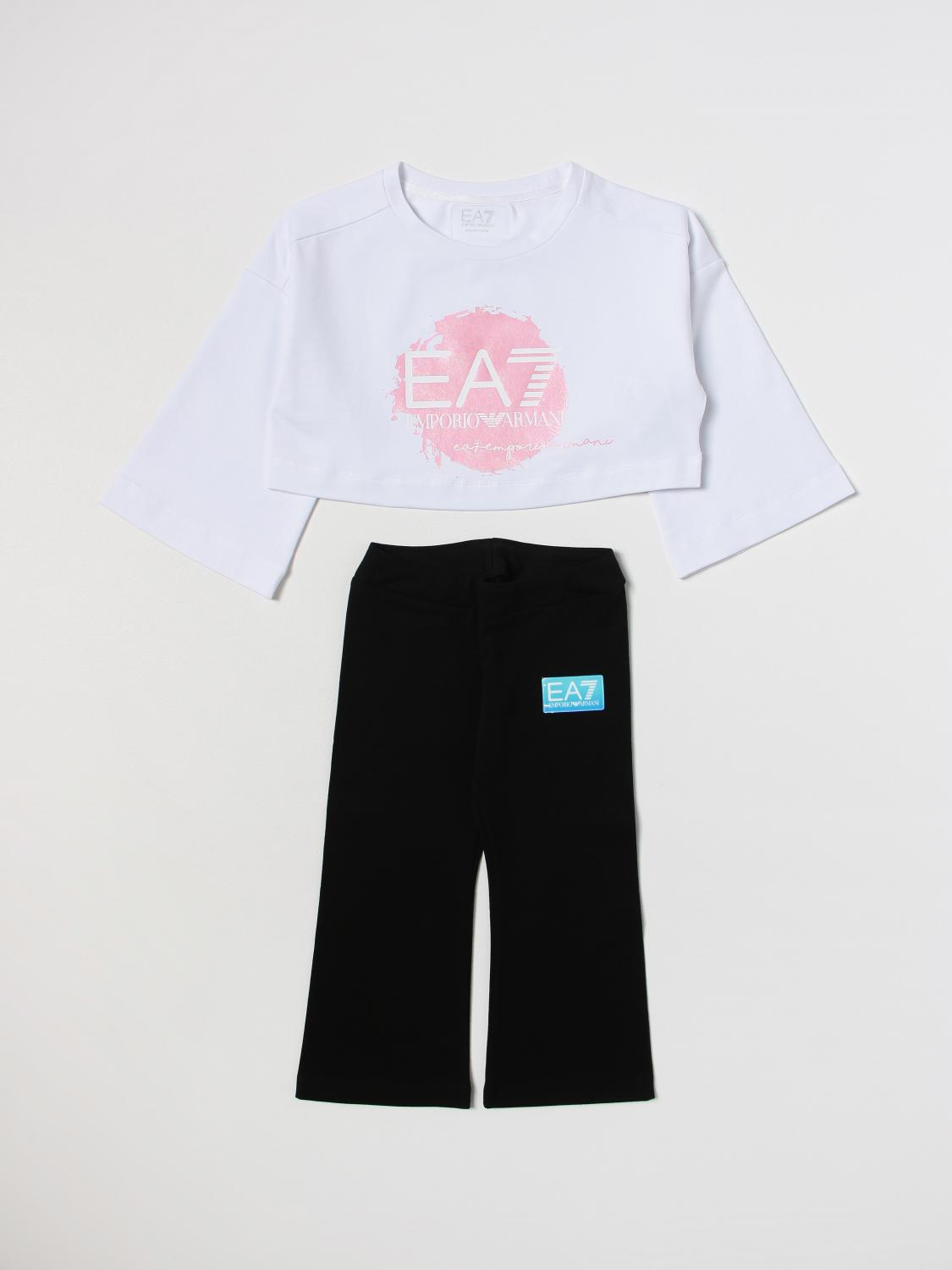 EA7 ENSEMBLE: Ensembles enfant Ea7, Blanc - Img 1