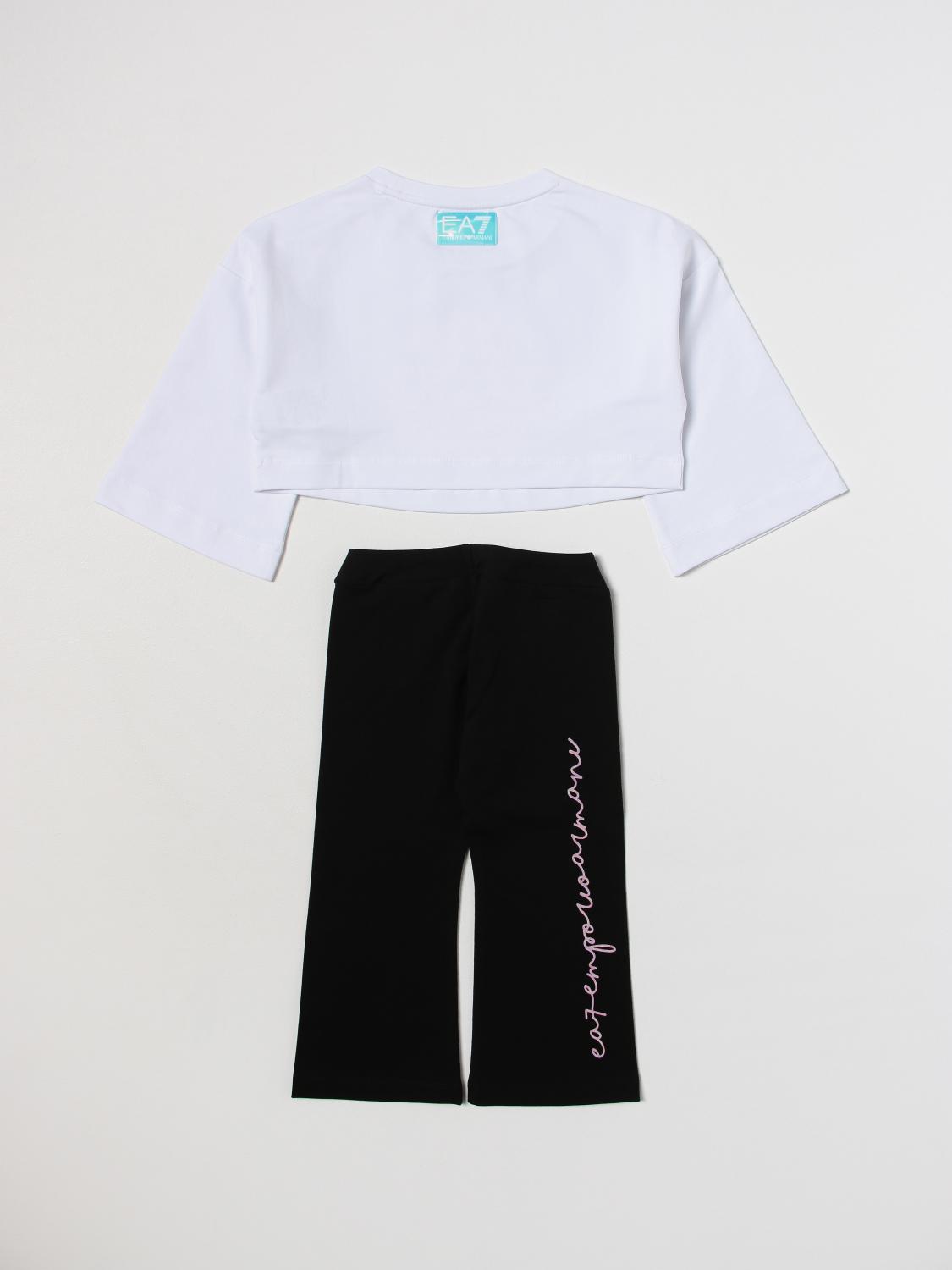 EA7 ENSEMBLE: Ensembles enfant Ea7, Blanc - Img 2