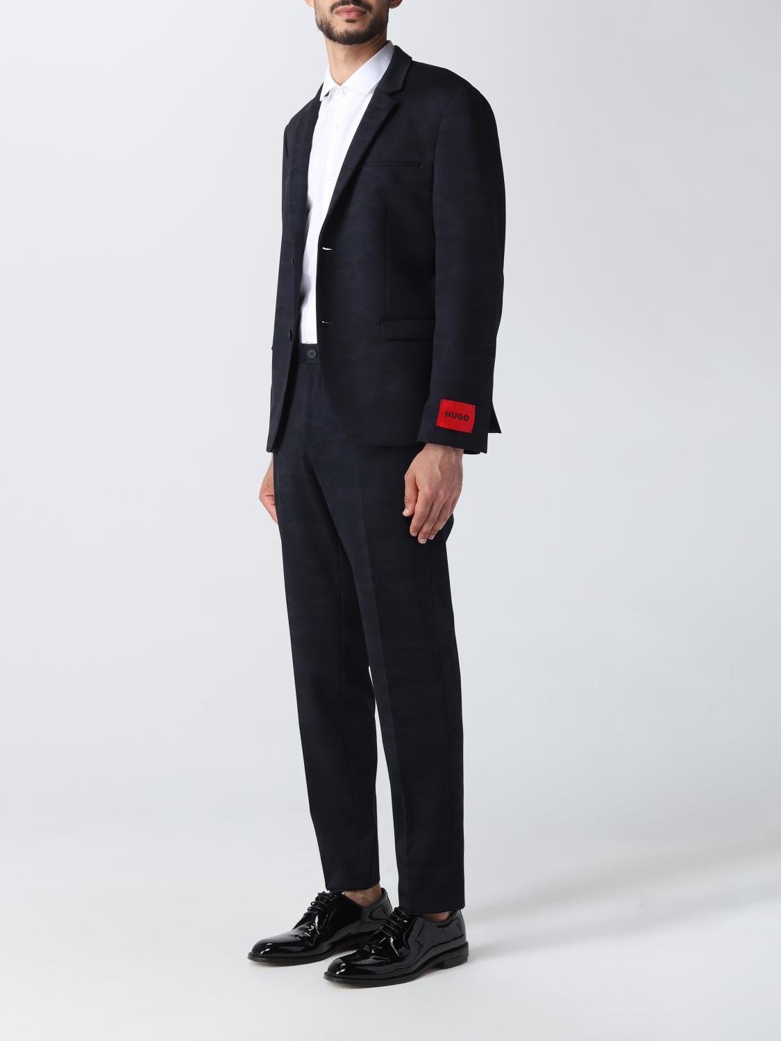 HUGO SUIT: Suit men Hugo, Black - Img 4