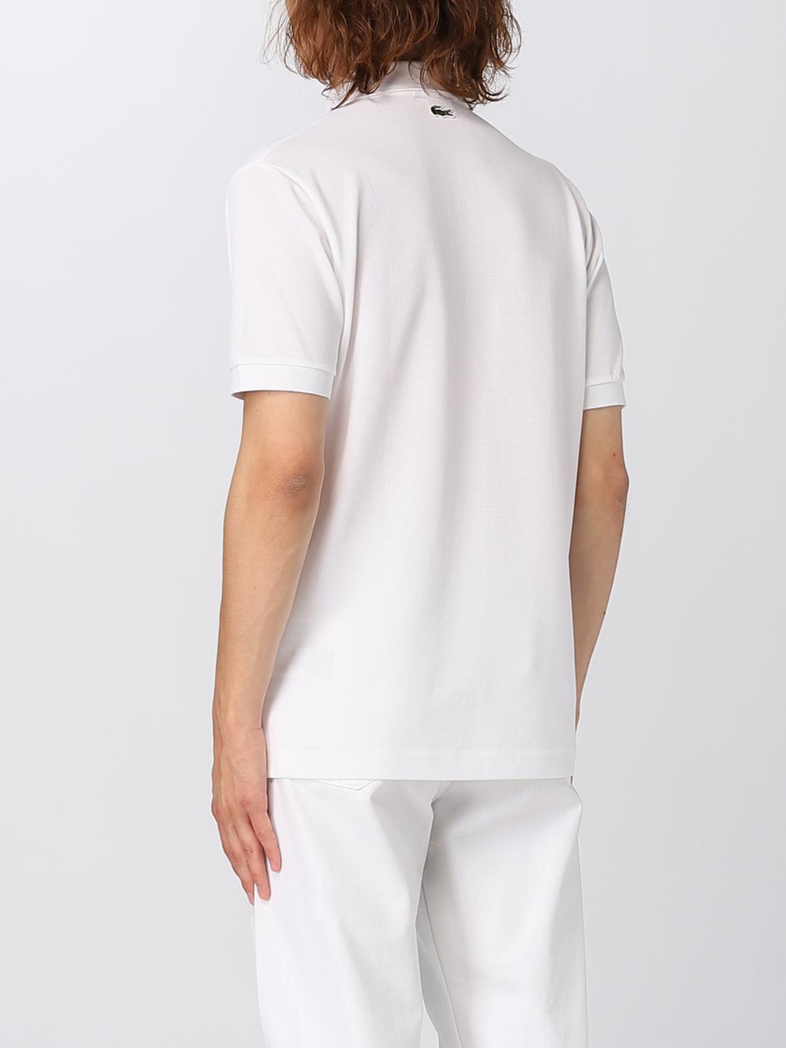 LACOSTE POLO: Polo Netflix x Lacoste in cotone biologico, Panna - Img 2