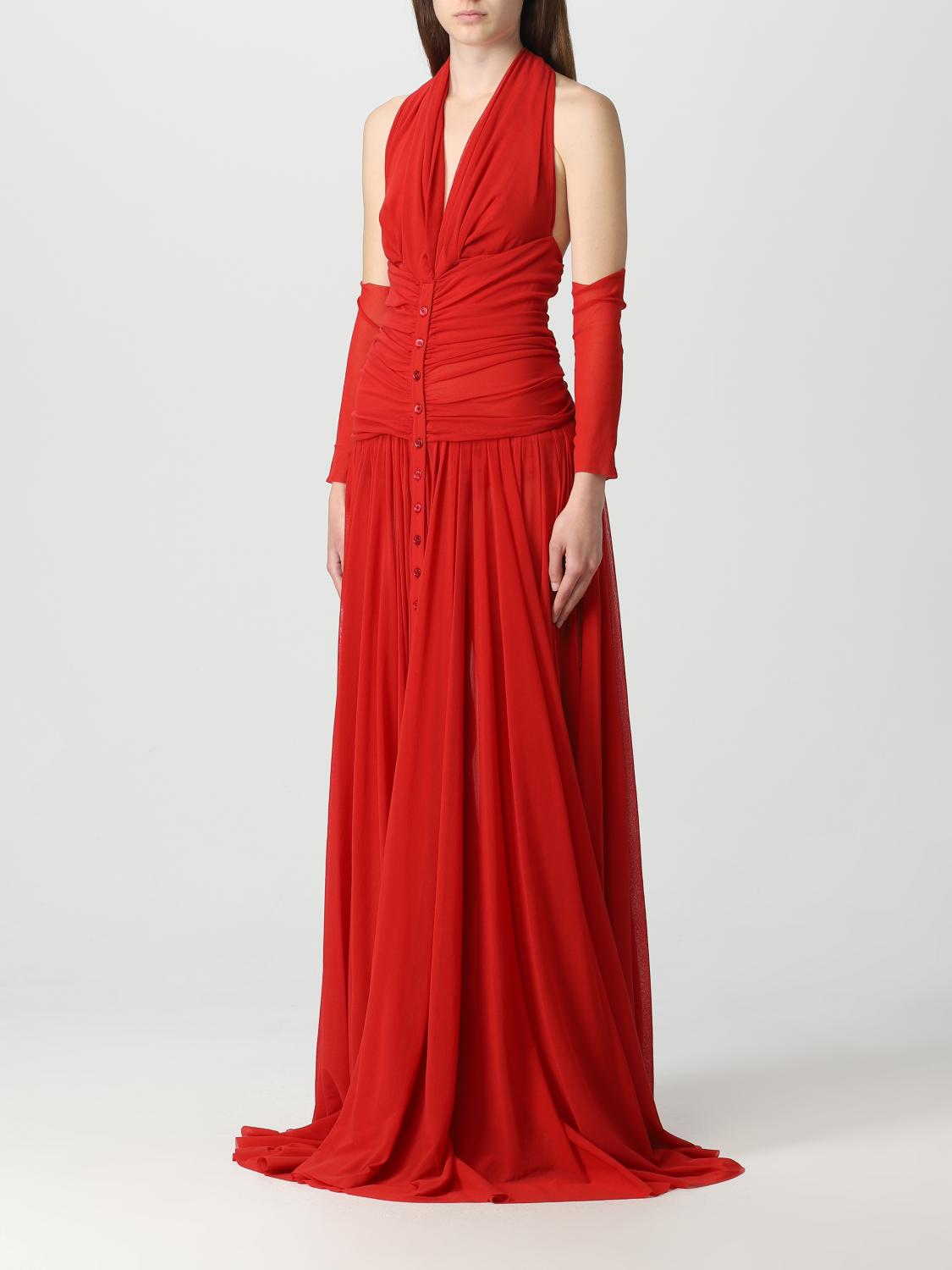 ワンピース PHILOSOPHY DI LORENZO SERAFINI Woman Dress Red 04445721 0142 philosophy-di-lorenzo-serafini.jpg