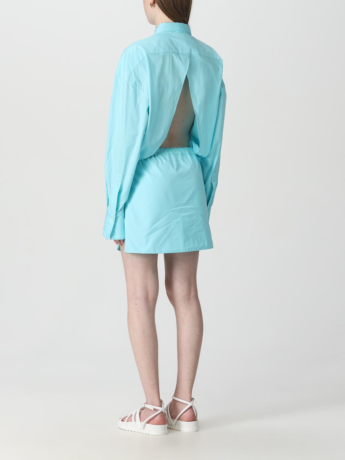 LANEUS ABITO: Abito Lanues in cotone, Blue - Img 2