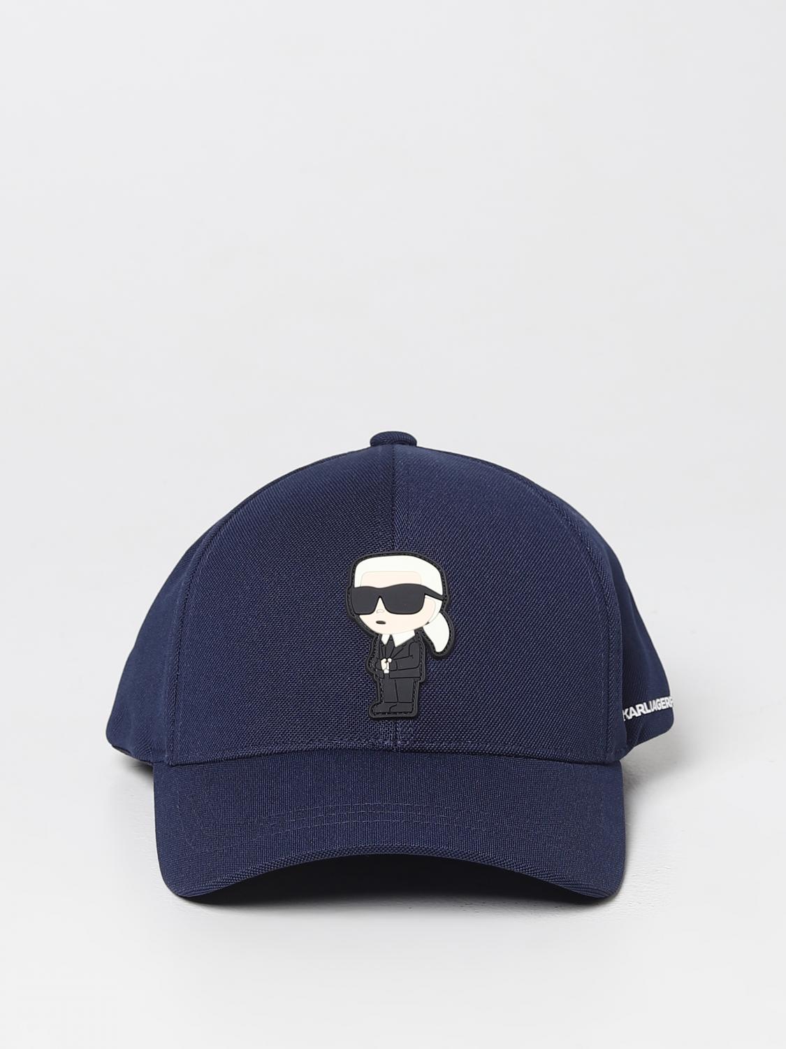 KARL LAGERFELD HAT: Hat men Karl Lagerfeld, Blue - Img 2