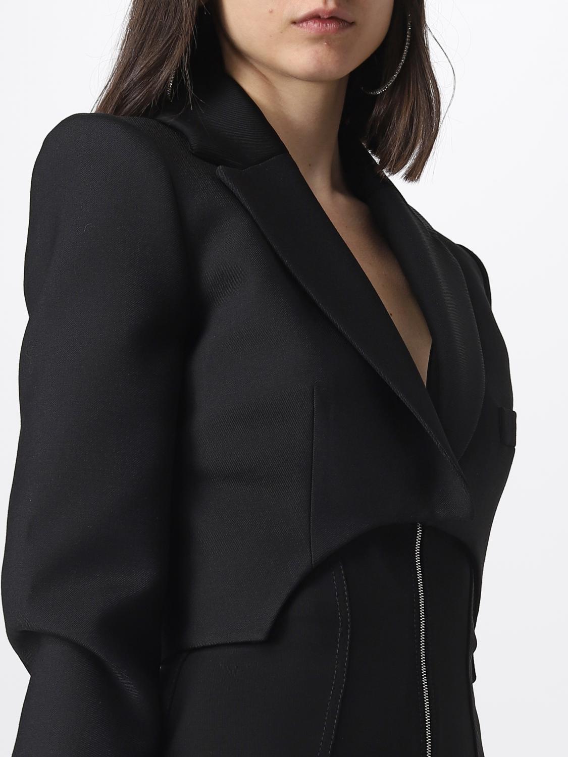 アウターその他 Off-White Woman Blazer Black OWEF108S23FAB001 1000 Off-White Blazers for Women | FARFETCH US
