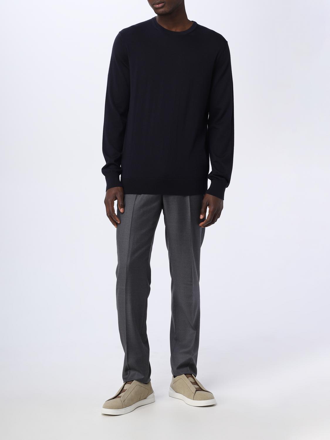 ZEGNA PULLOVER: Pullover herren Zegna, Blau - Img 2