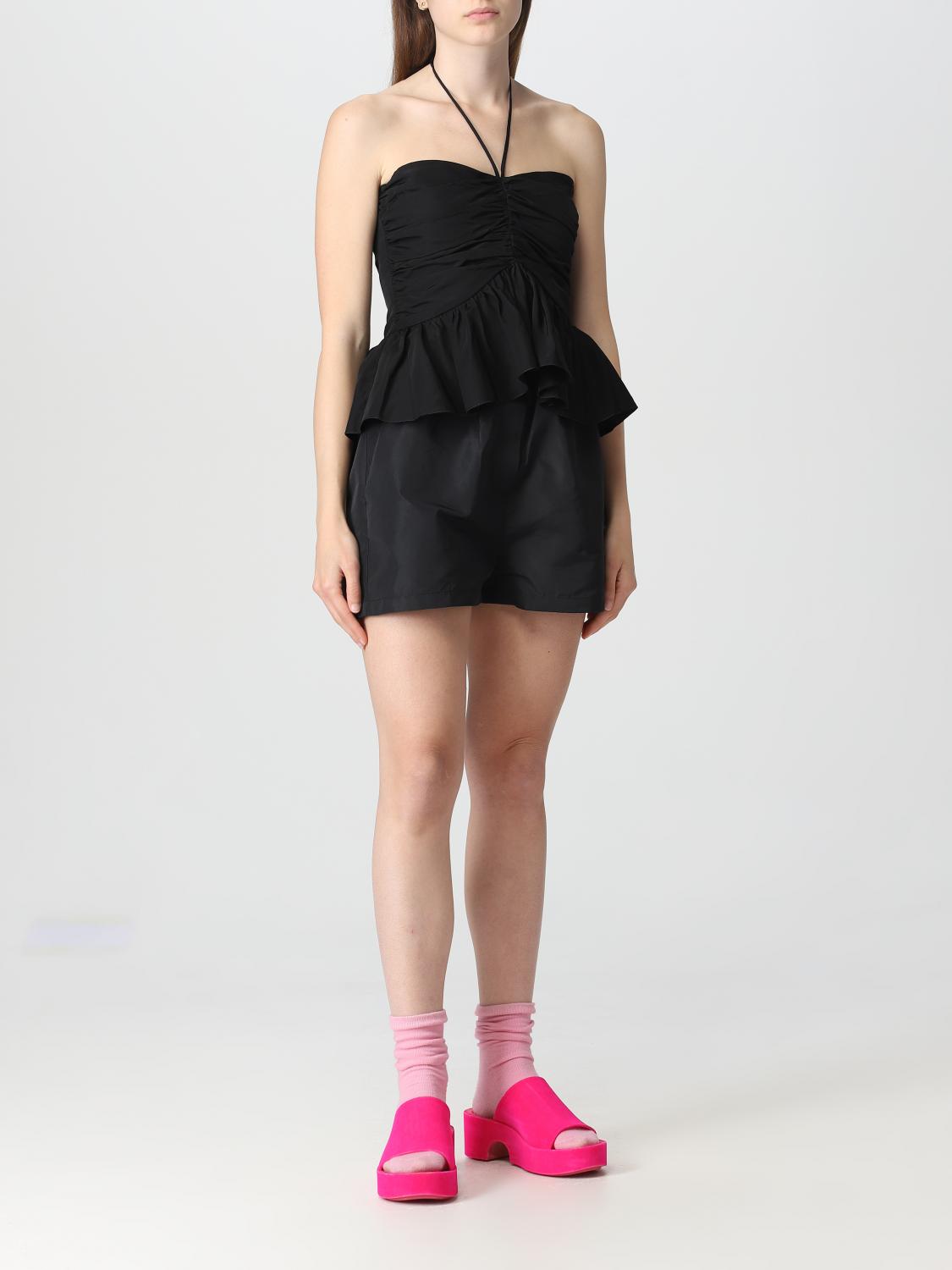 MSGM TOP: Top MSGM in cotone, Nero - Img 2