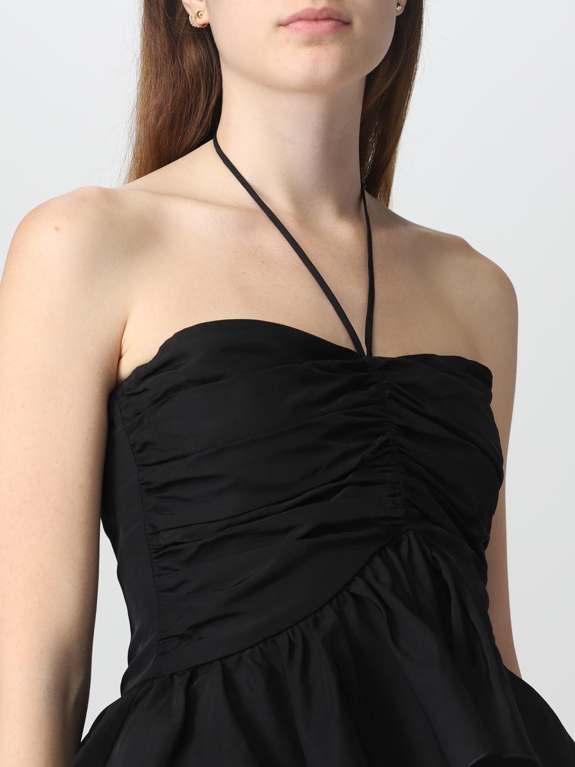 MSGM TOP: Top MSGM in cotone, Nero - Img 4