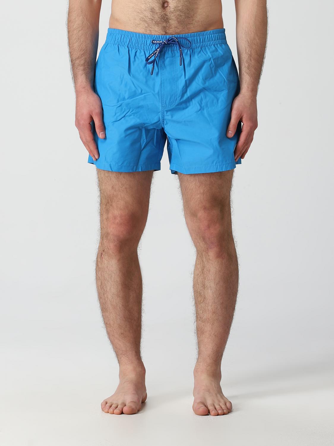 North Sails Blu Polyester Men Swim Boxer main image 0