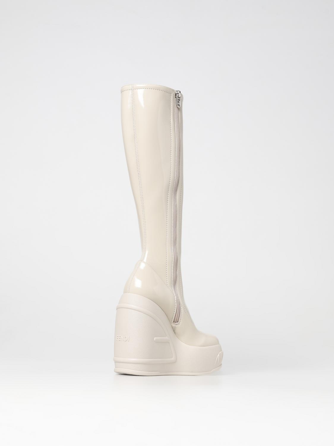 Fendi wedge boots online