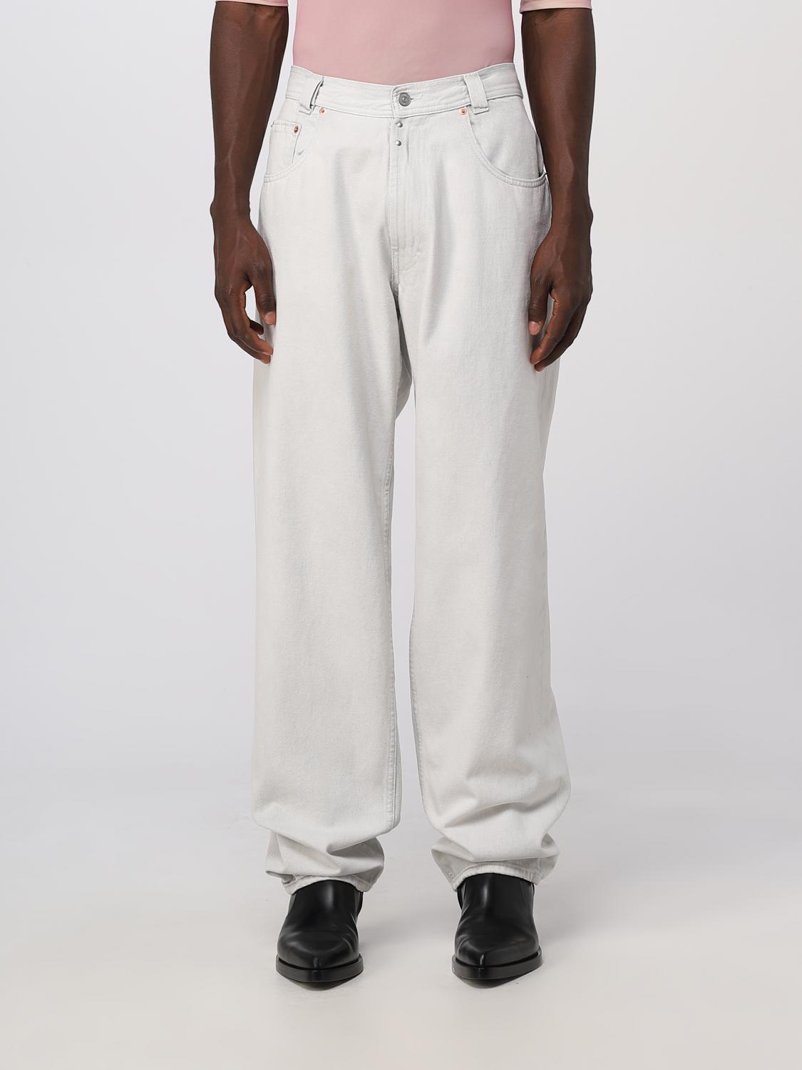 ◆MM6 Maison Margiela◆ コットンデニム ジーンズ ホワイト 28158182_57616388_600.jpg