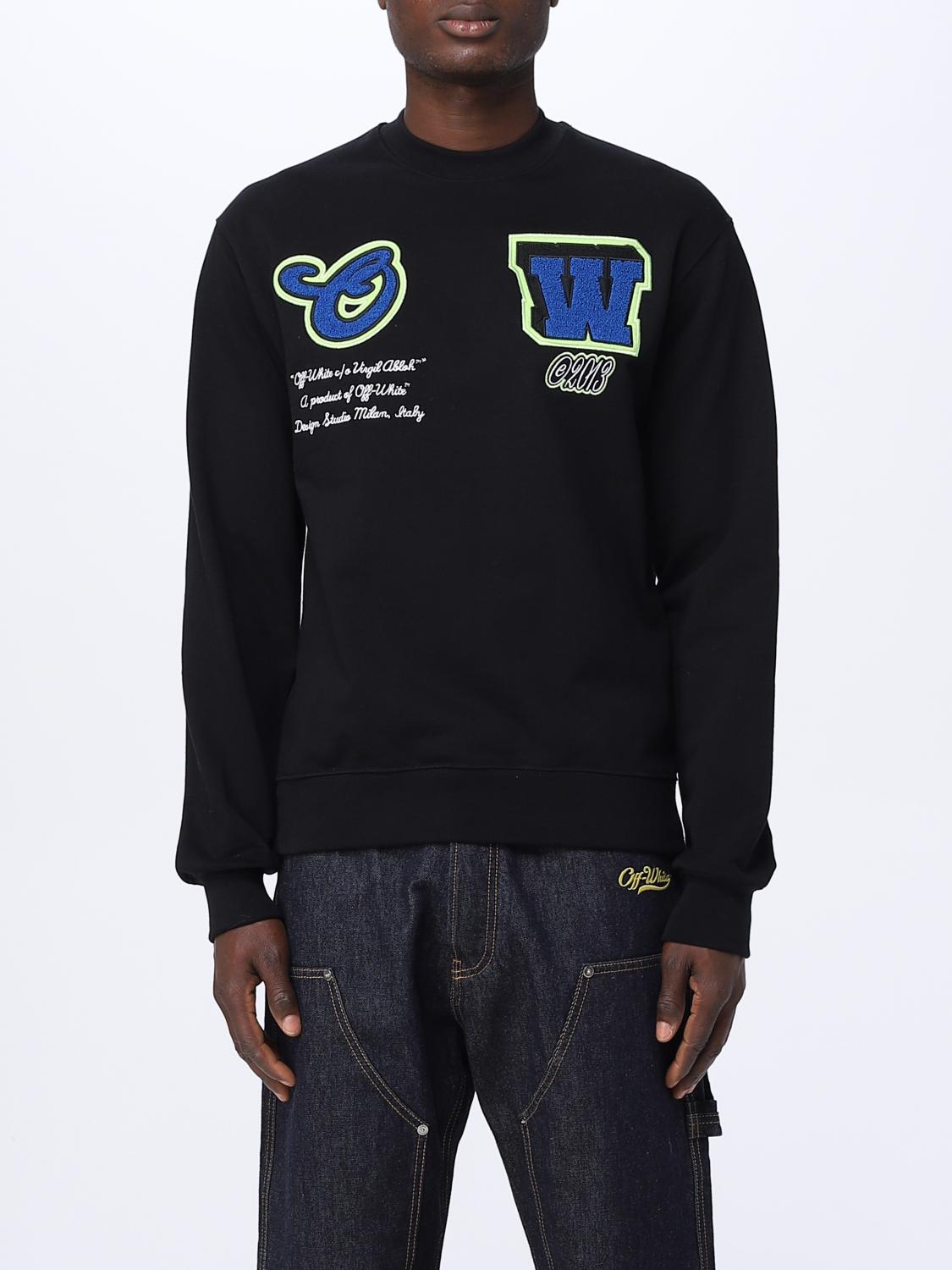 OFF-WHITE SUDADERA: Sudadera hombre Off-white, Negro - Img 1