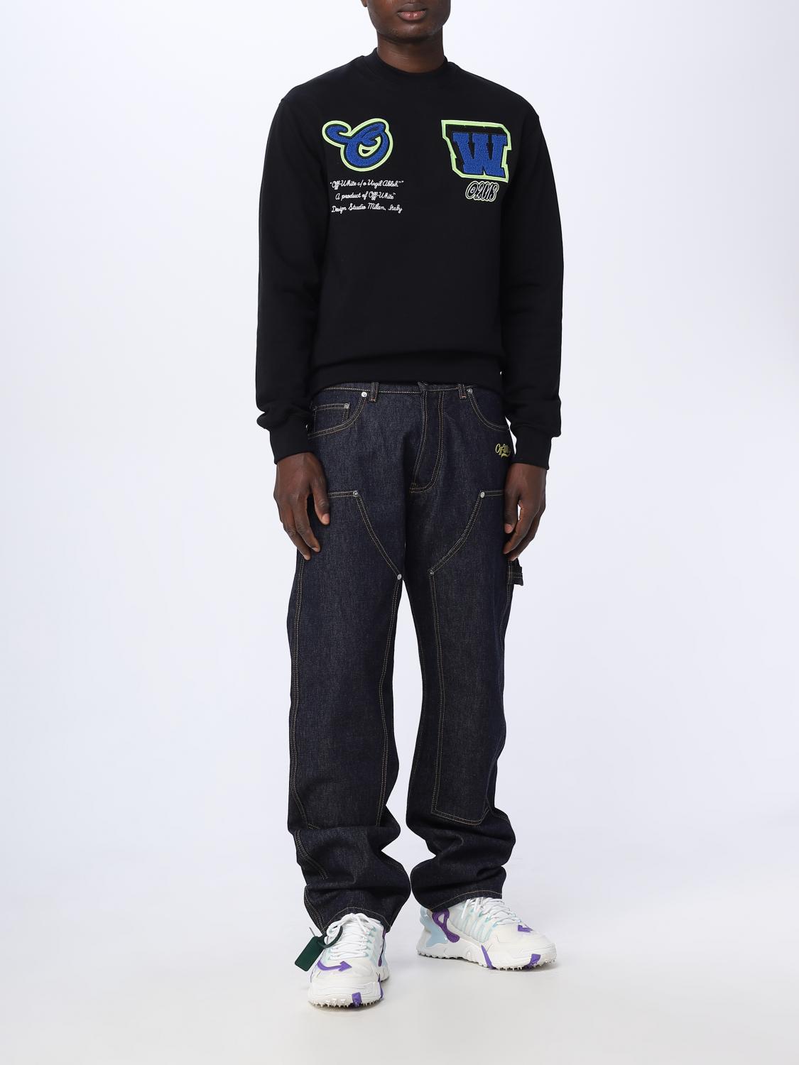 OFF-WHITE SUDADERA: Sudadera hombre Off-white, Negro - Img 2