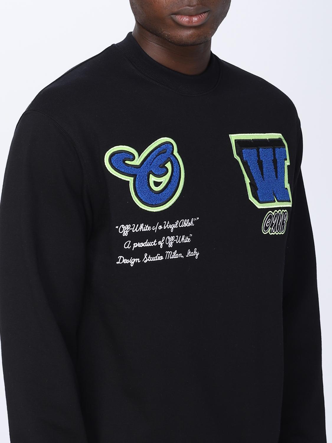 OFF-WHITE SUDADERA: Sudadera hombre Off-white, Negro - Img 5