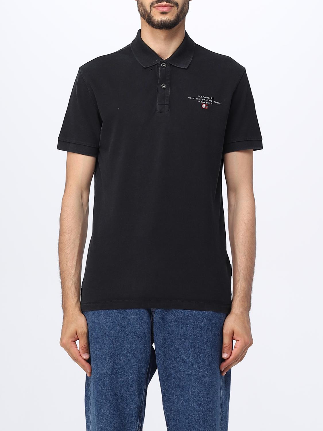 NAPAPIJRI POLO: Polo hombre Napapijri, Negro - Img 1