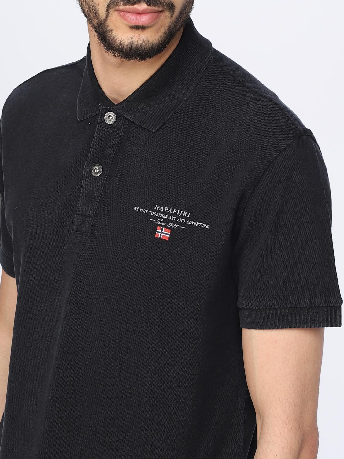 NAPAPIJRI POLO: Polo hombre Napapijri, Negro - Img 3