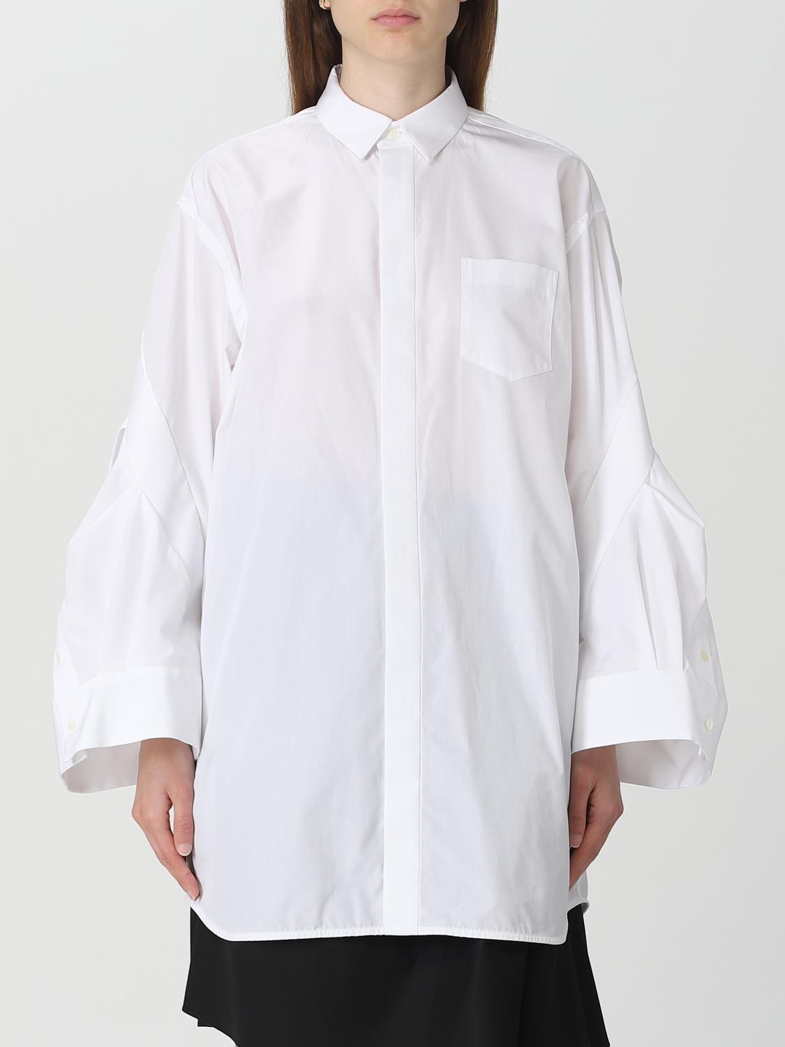 Sacai シャツ レディース - ホワイト | 2306627 | GIGLIO.COM