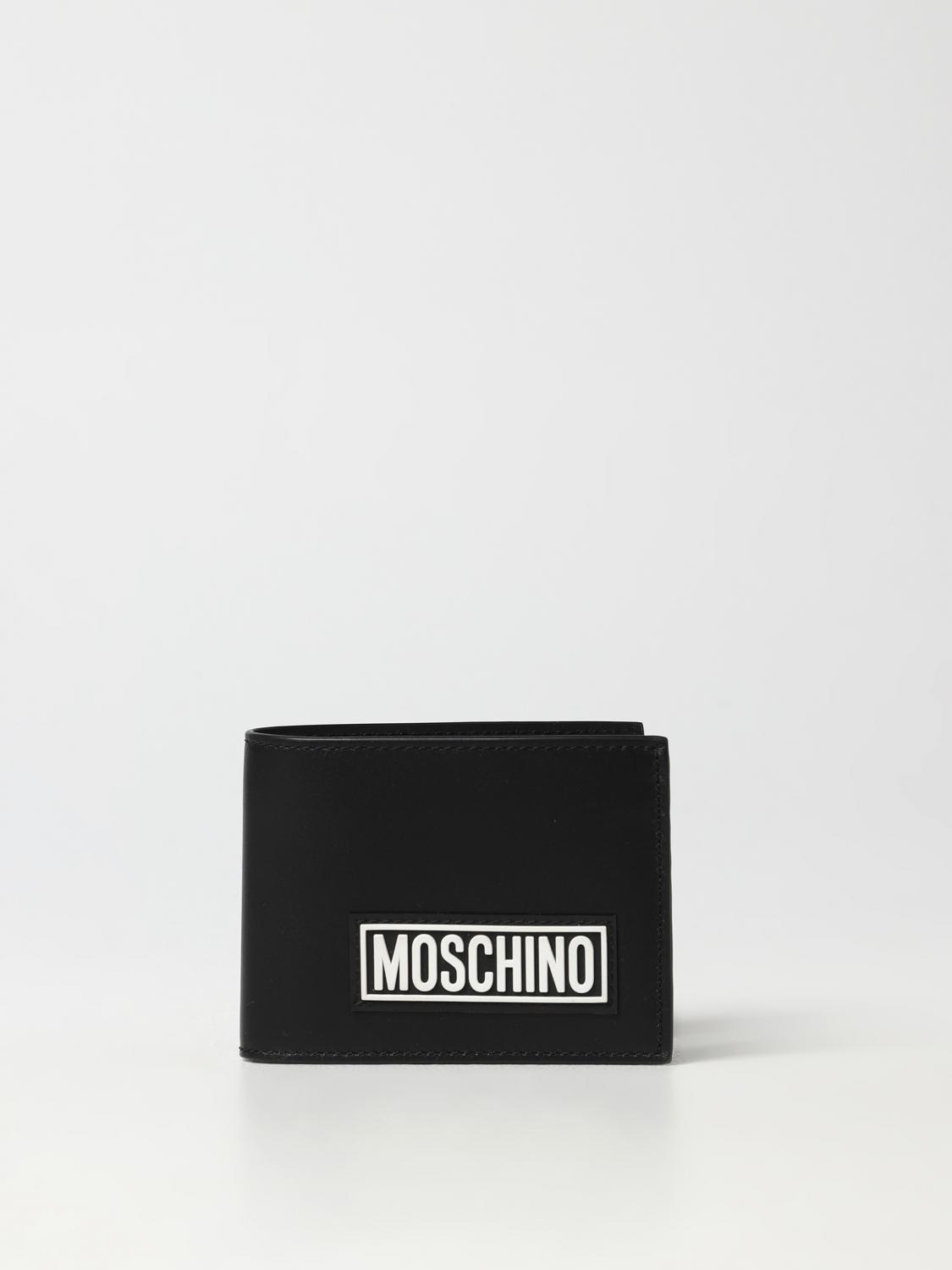 MOSCHINO COUTURE WALLET: Wallet men Moschino Couture, Black - Img 1
