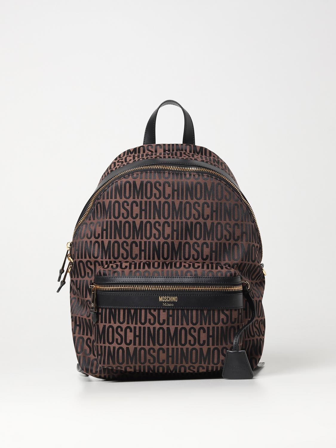 MOSCHINO COUTURE BACKPACK: Backpack men Moschino Couture, Brown - Img 1
