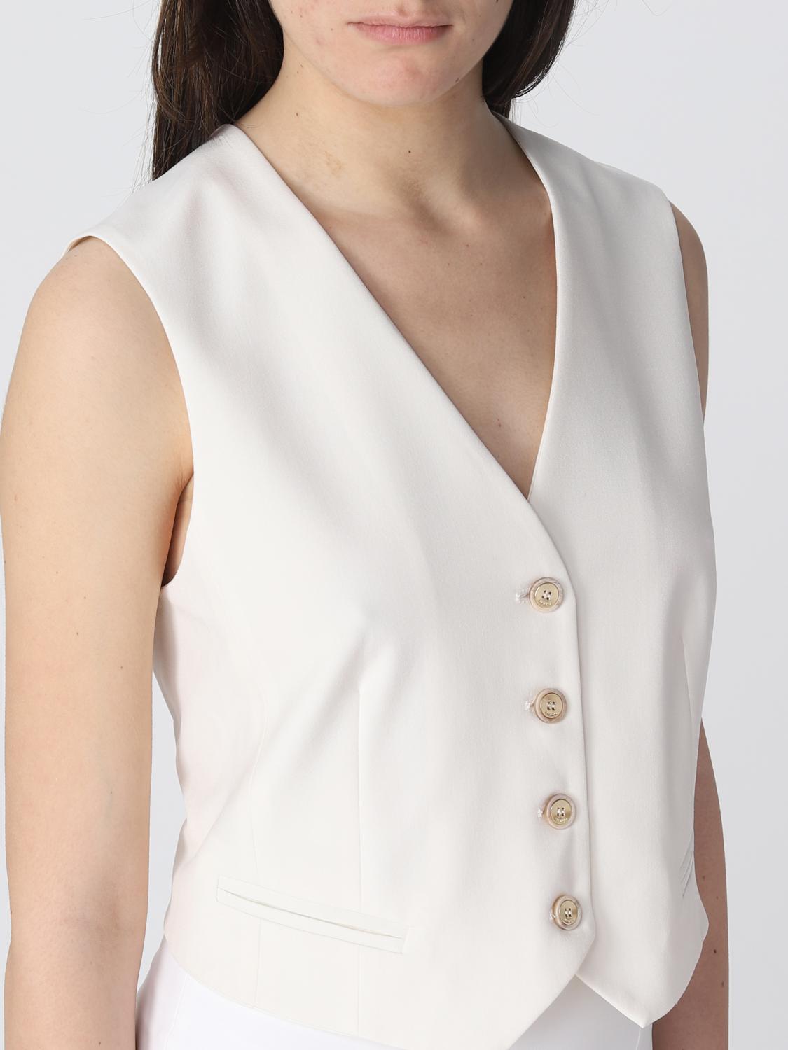 PINKO: Blazer woman - Pink | Pinko waistcoat 100158A0HP