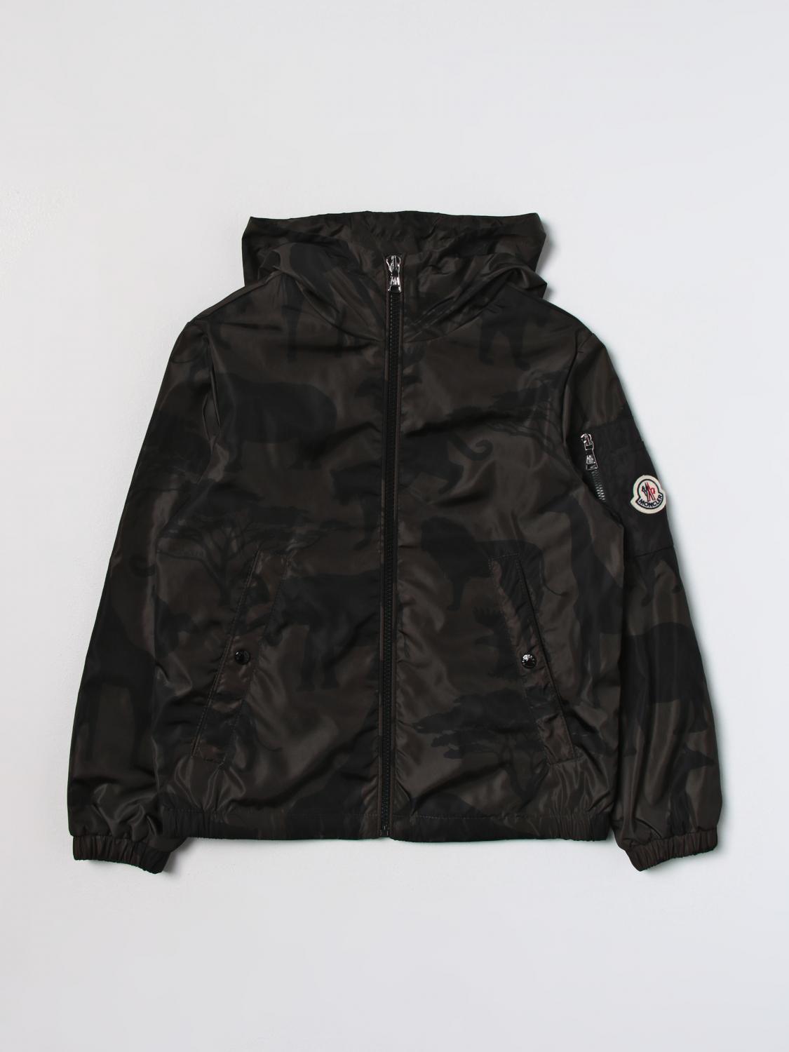 MONCLER CHAQUETA: Chaqueta niños Moncler, Verde - Img 1