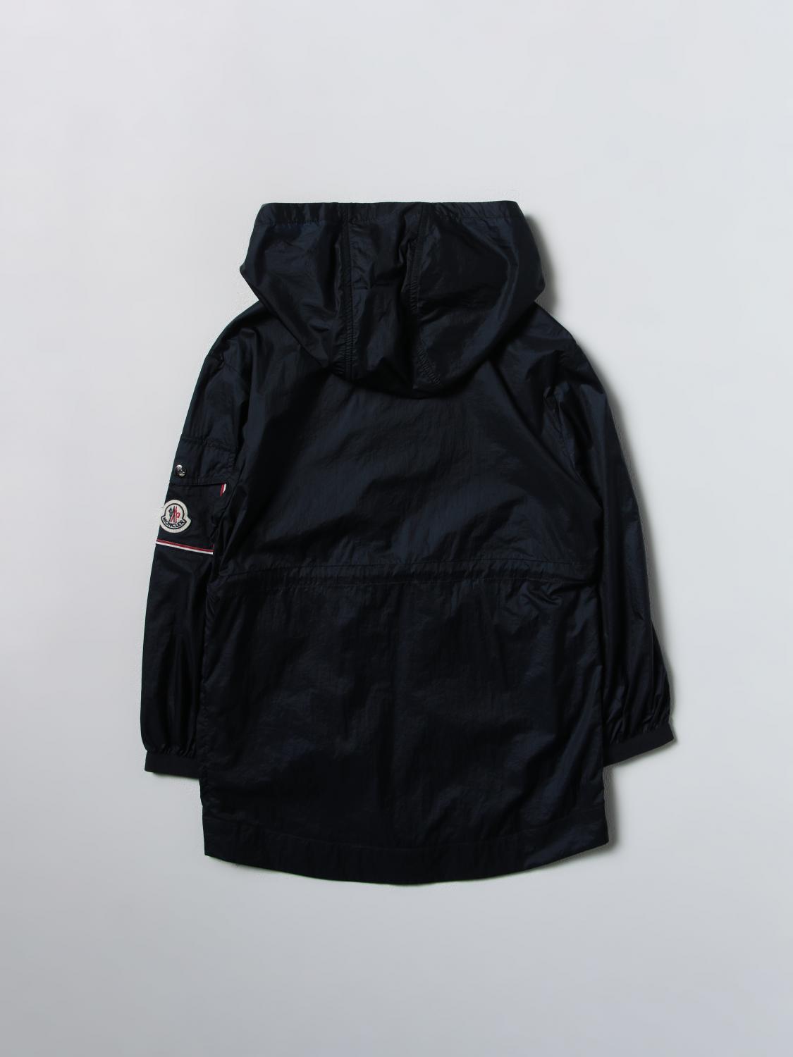 MONCLER CHAQUETA: Chaqueta niños Moncler, Azul Oscuro - Img 2