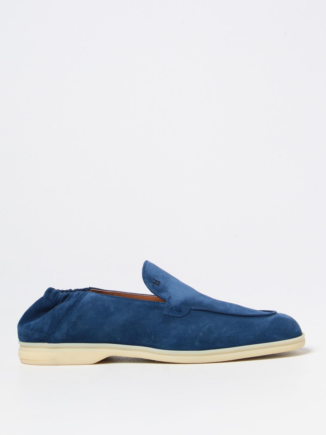 MORESCHI LOAFERS: Shoes men Moreschi, Denim - Img 1