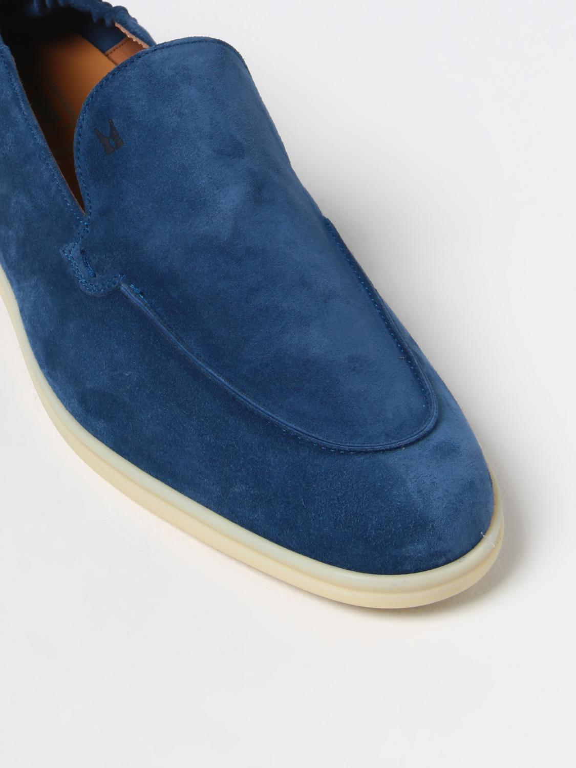 MORESCHI LOAFERS: Shoes men Moreschi, Denim - Img 4