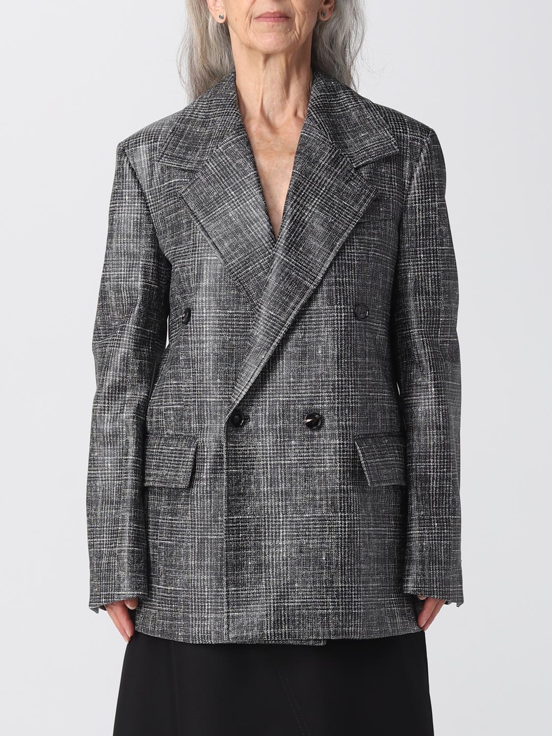 BOTTEGA VENETA ブレザー: ジャケット レディース Bottega Veneta, ブラック - Img 1