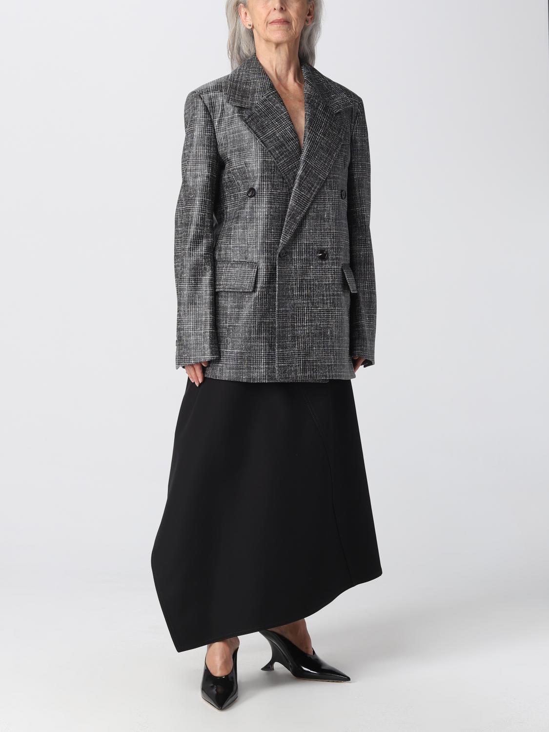 BOTTEGA VENETA ブレザー: ジャケット レディース Bottega Veneta, ブラック - Img 2