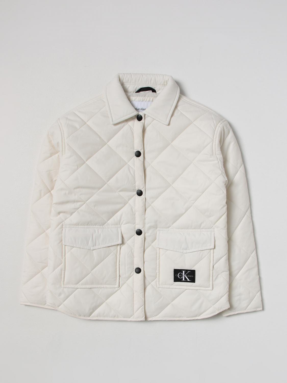 CALVIN KLEIN CHAQUETA: Americana niños Calvin Klein, Nata - Img 1