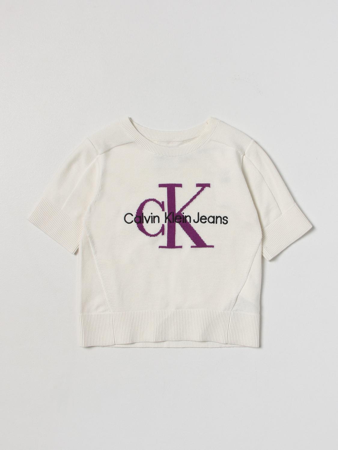 CALVIN KLEIN JERSEY: Jersey niños Calvin Klein, Nata - Img 1