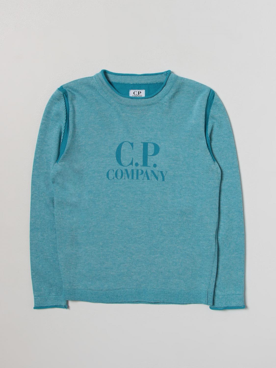 C.P. COMPANY PULL: Pull enfant C.P. Company, Bleu - Img 1