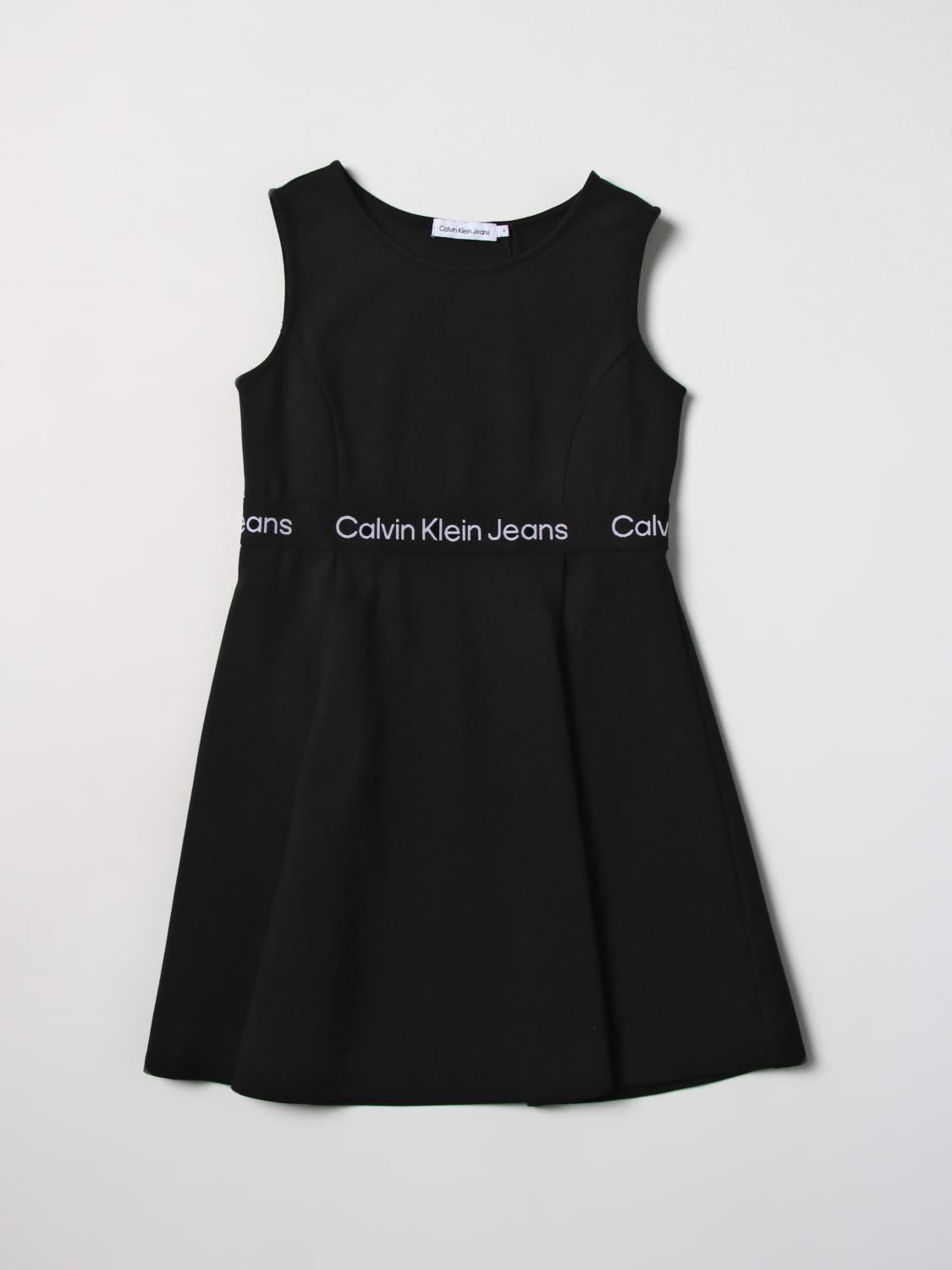 CALVIN KLEIN VESTIDO: Vestido niños Calvin Klein, Negro - Img 1