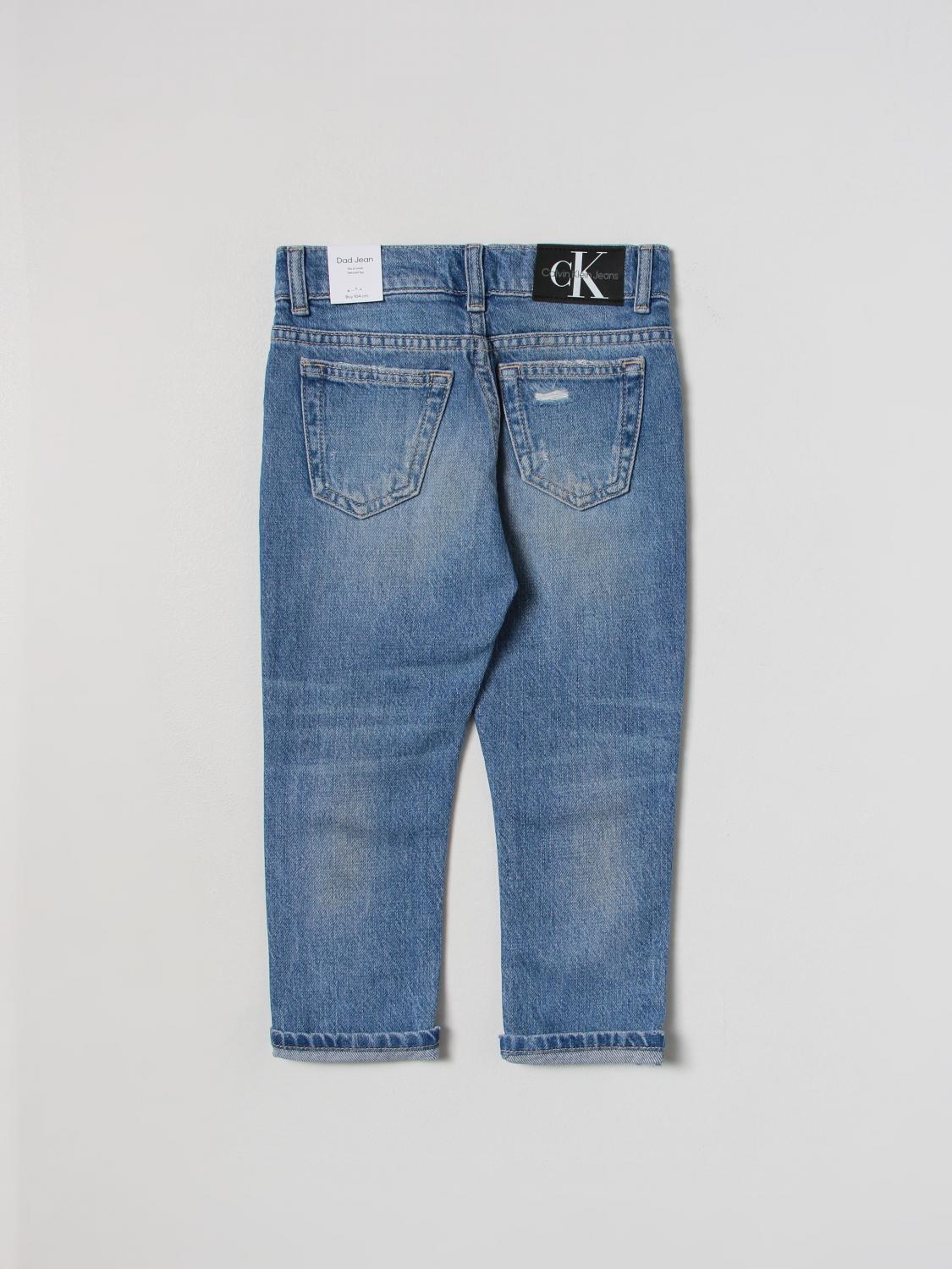 CALVIN KLEIN JEANS: Vaquero niños Calvin Klein, Denim - Img 2