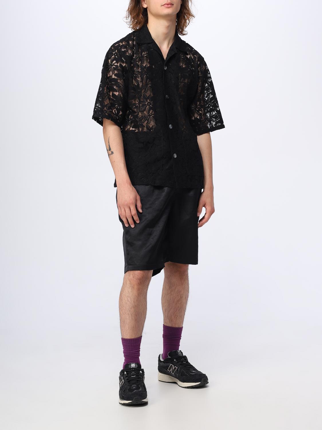 Needles ショートパンツ メンズ - ブラック | MR255 | GIGLIO.COM