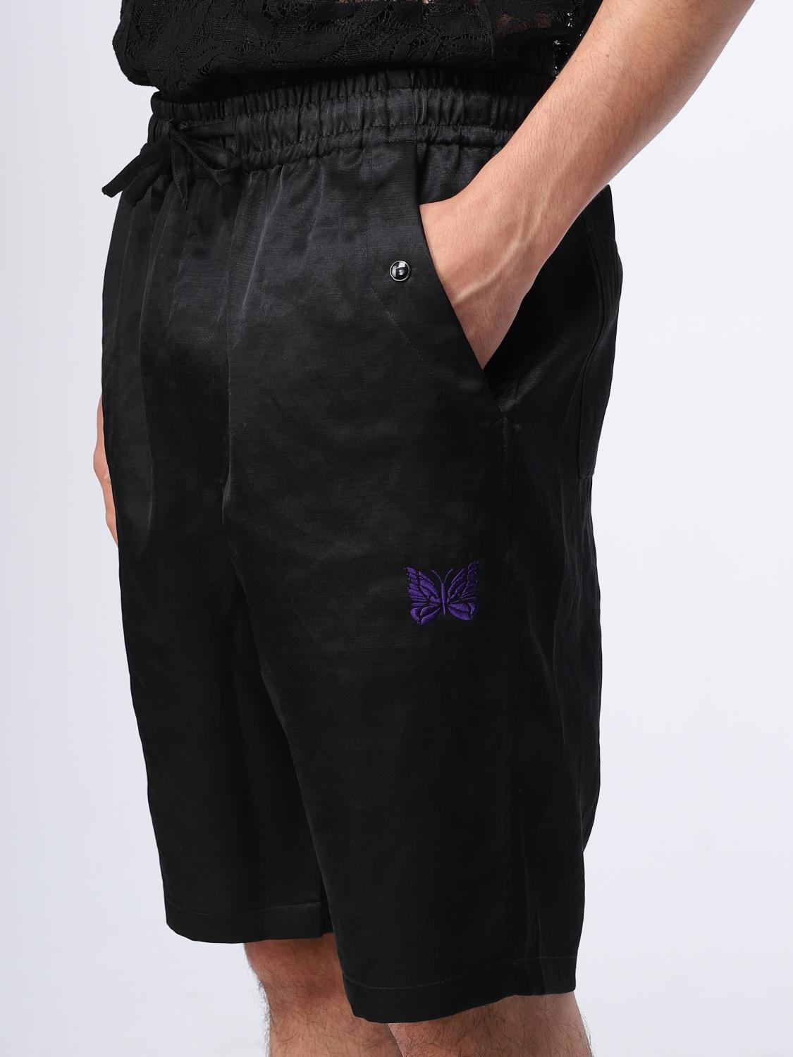 NEEDLES：ショートパンツ メンズ - ブラック | GIGLIO.COMオンラインの