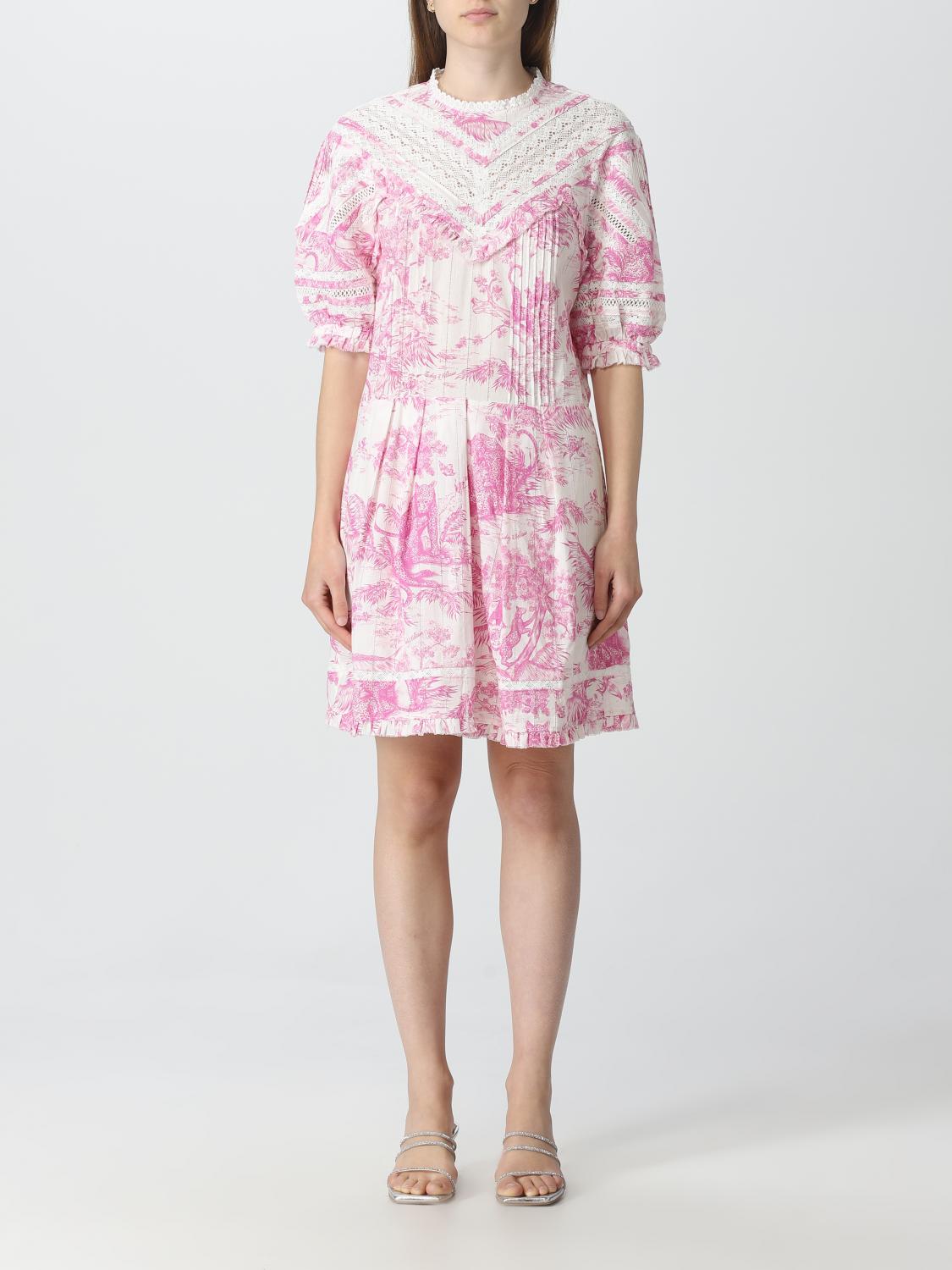 zadig and voltaire pink dress Zadig & Voltaire Midi Dresses in Pink