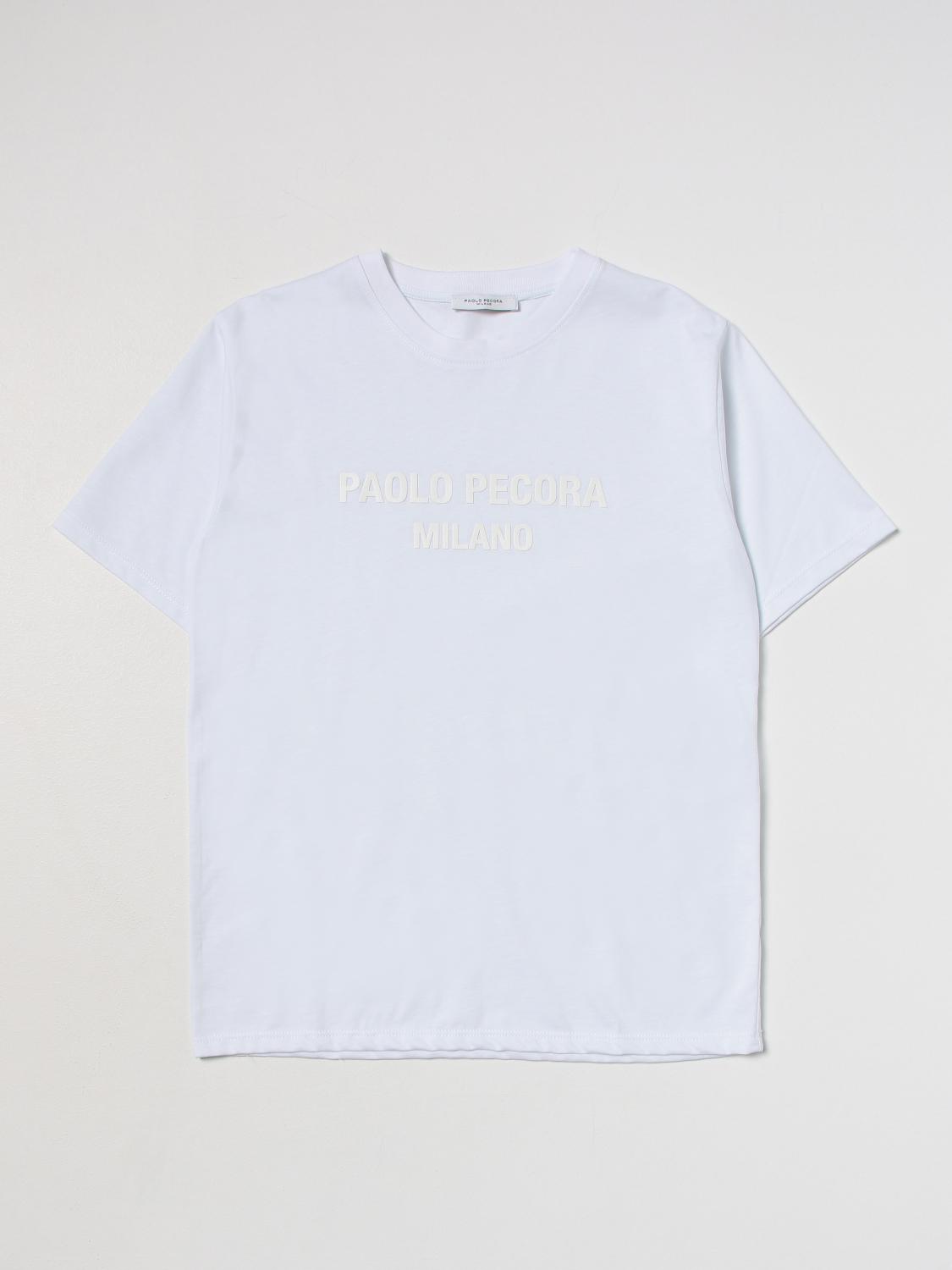 PAOLO PECORA CAMISETA: Camiseta niños Paolo Pecora, Blanco - Img 1