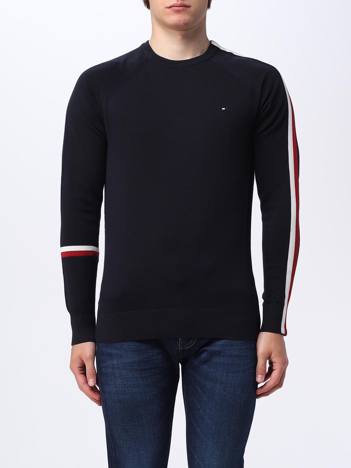 TOMMY HILFIGER SWEATER: Sweater men Tommy Hilfiger, Blue - Img 1