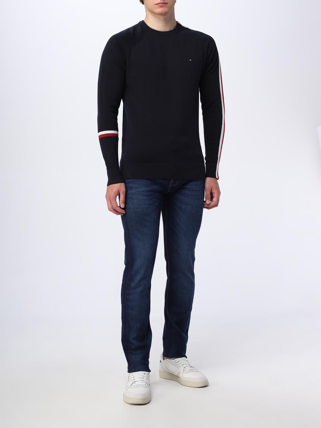 TOMMY HILFIGER SWEATER: Sweater men Tommy Hilfiger, Blue - Img 2