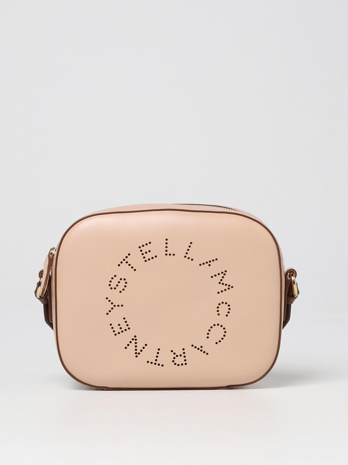 STELLA MCCARTNEY BORSA MINI: Borsa Camera Bag Stella McCartney in nappa sintetica, Rosa - Img 1