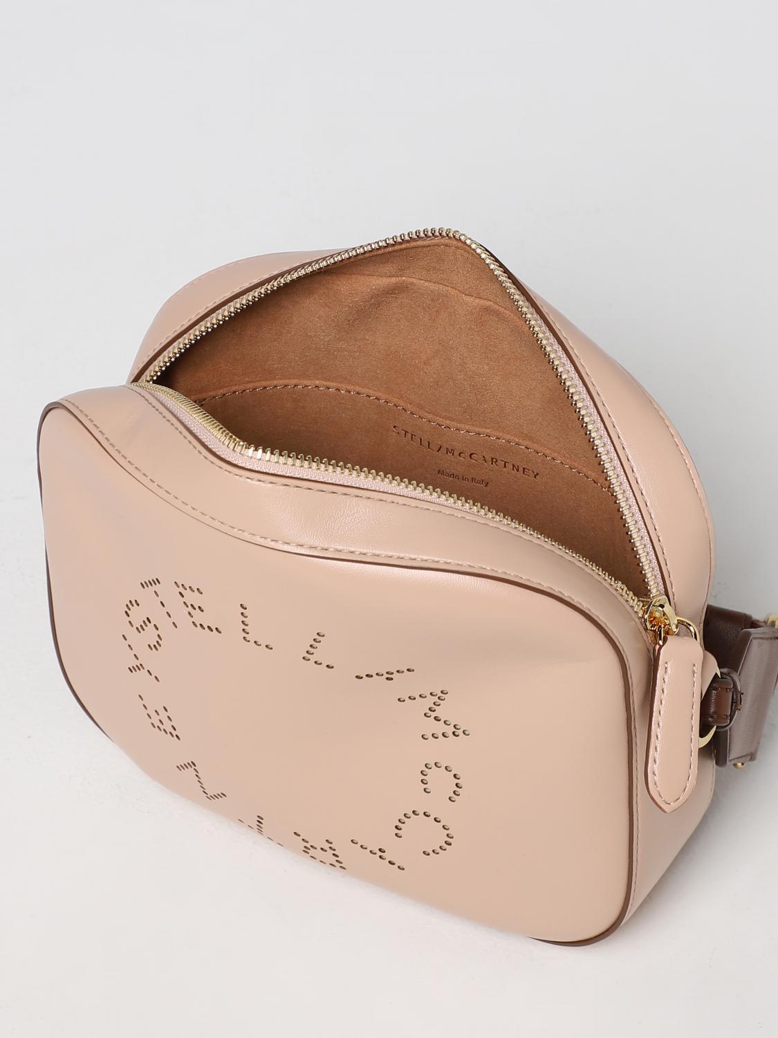 STELLA MCCARTNEY BORSA MINI: Borsa Camera Bag Stella McCartney in nappa sintetica, Rosa - Img 4