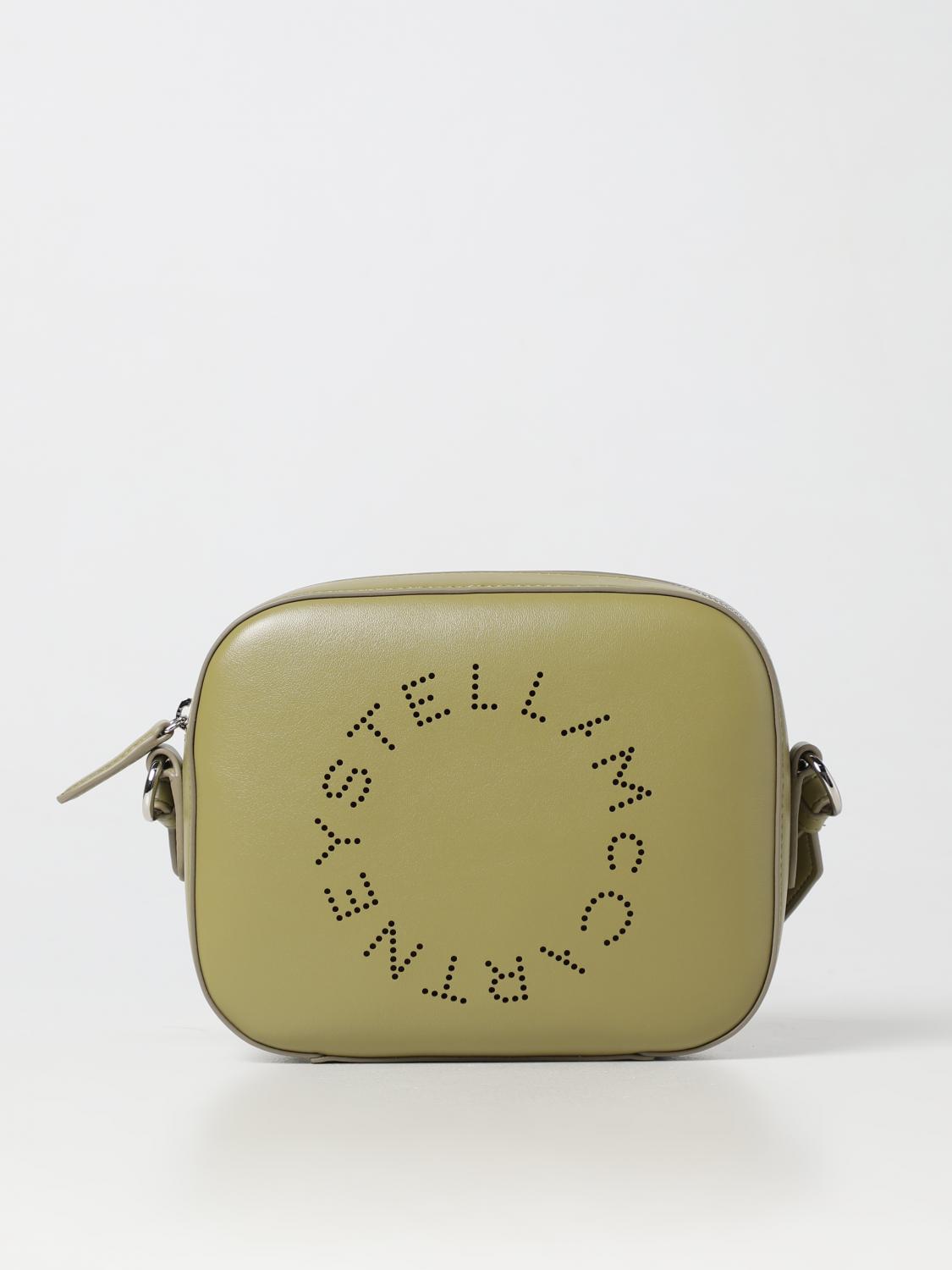 STELLA MCCARTNEY BORSA MINI: Borsa Camera Bag Stella McCartney in nappa sintetica, Verde - Img 1