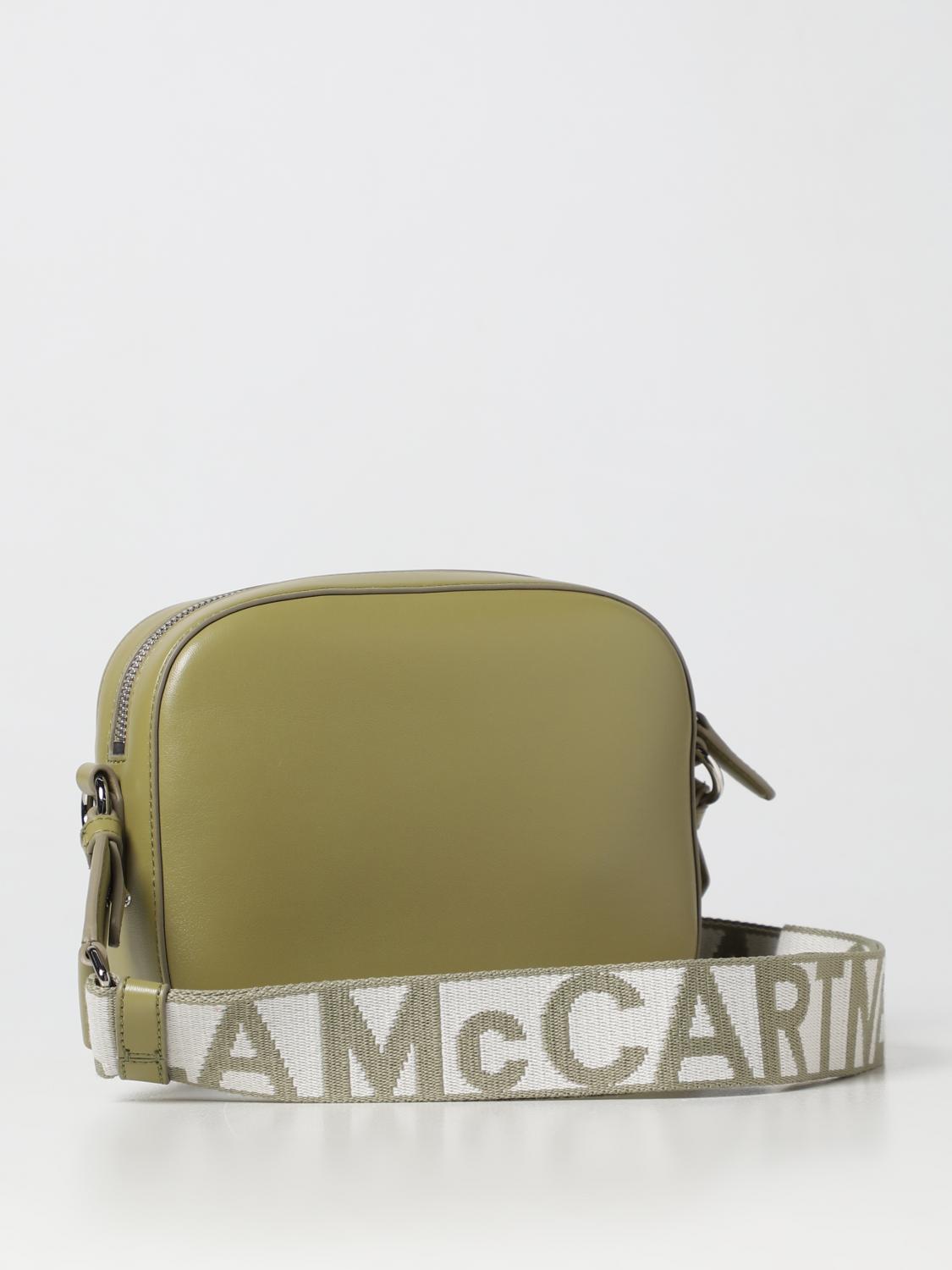 STELLA MCCARTNEY BORSA MINI: Borsa Camera Bag Stella McCartney in nappa sintetica, Verde - Img 3